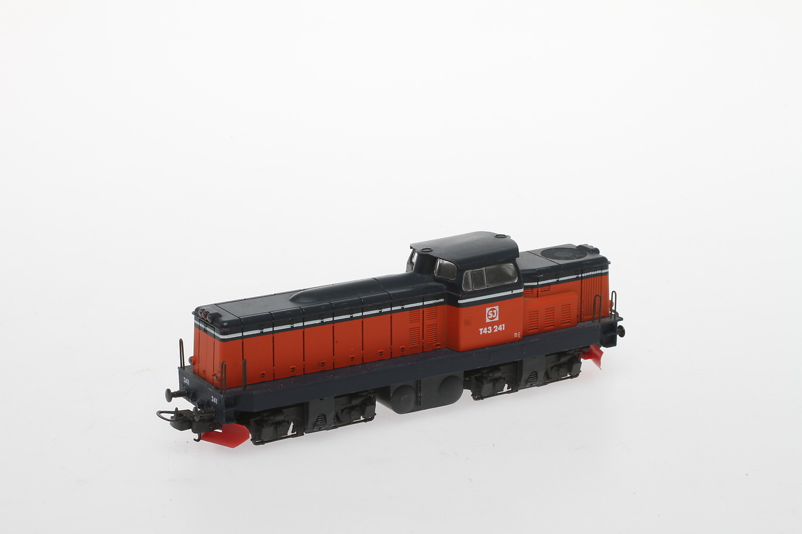 Locomotive Diesel Lima H0 T43 241 Sj - Époque IV - Vintage Italie - Occasion