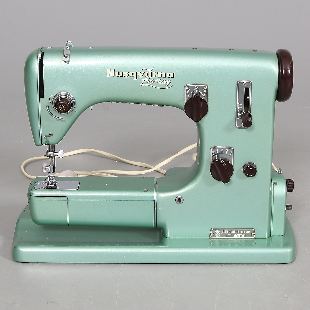 Images for 1059093. SEWING MACHINE, Husqvarna "Zig Zag", mid 20th