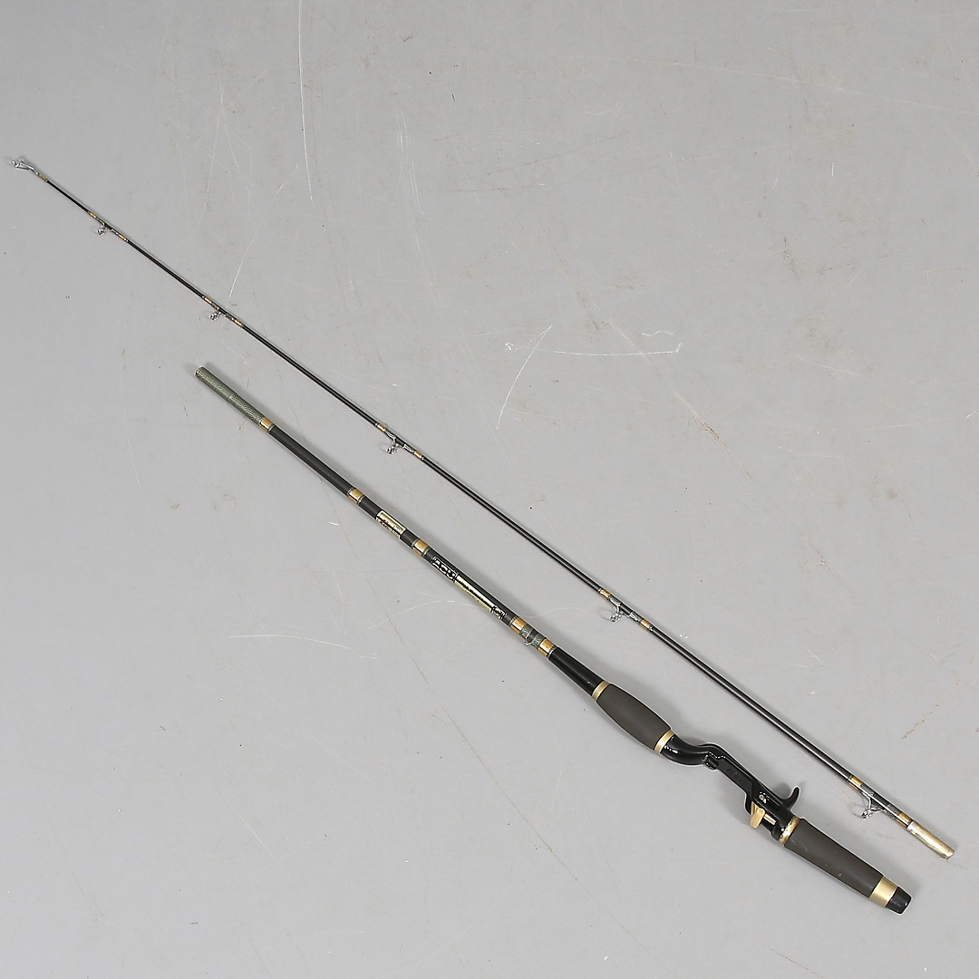 ロッド ABU diplomat 651 zoom svangsta VINTAGE LESS USED SWEDEN TWO PIECES FISHING ROD 