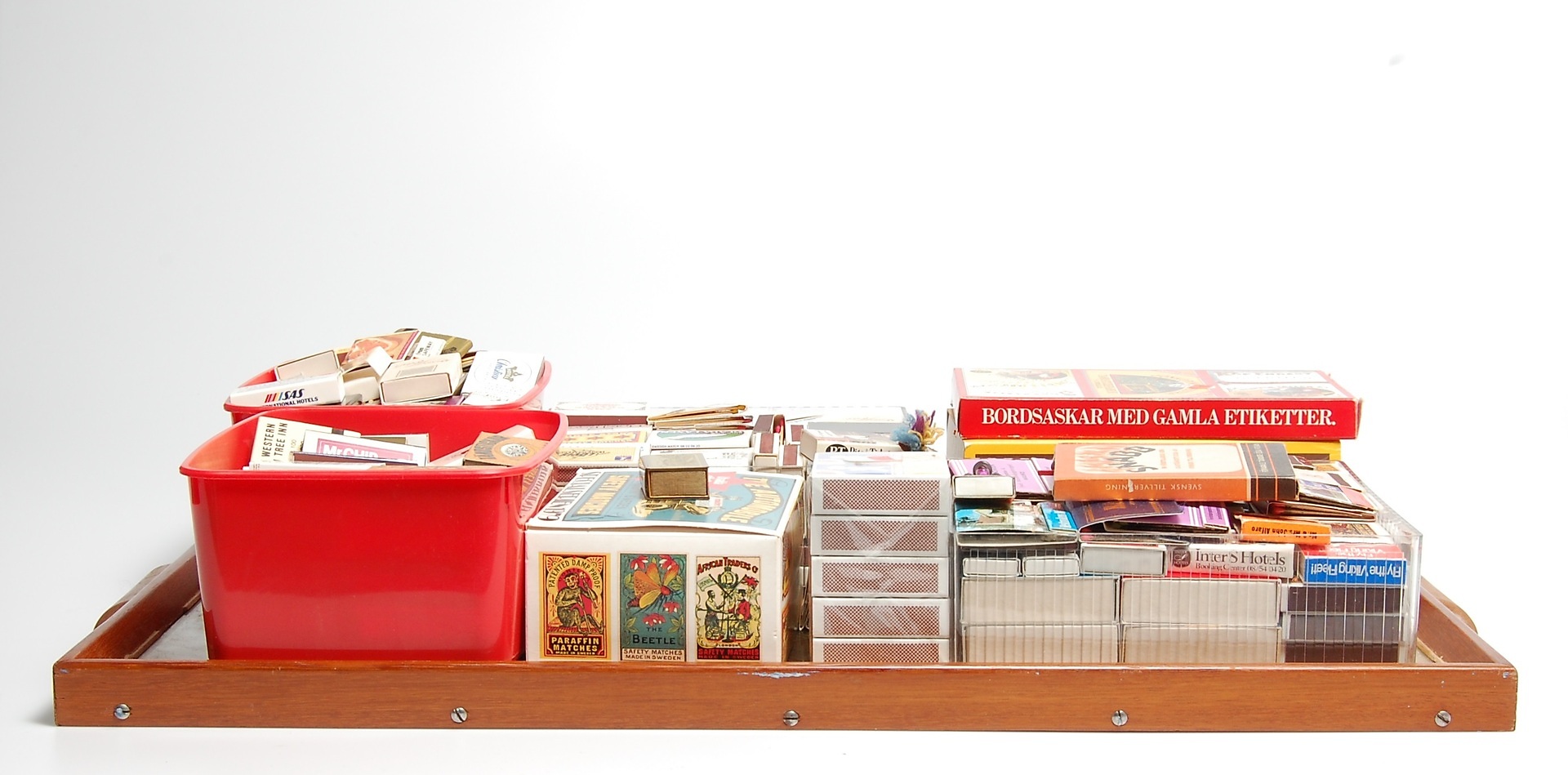 Images for 148467. MATCHES COLLECTION, with match tray.