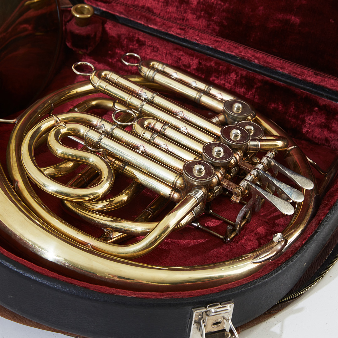 Images for 1734946. HERBERT FRITZ KNOPF, horn, No. 14, brass, double