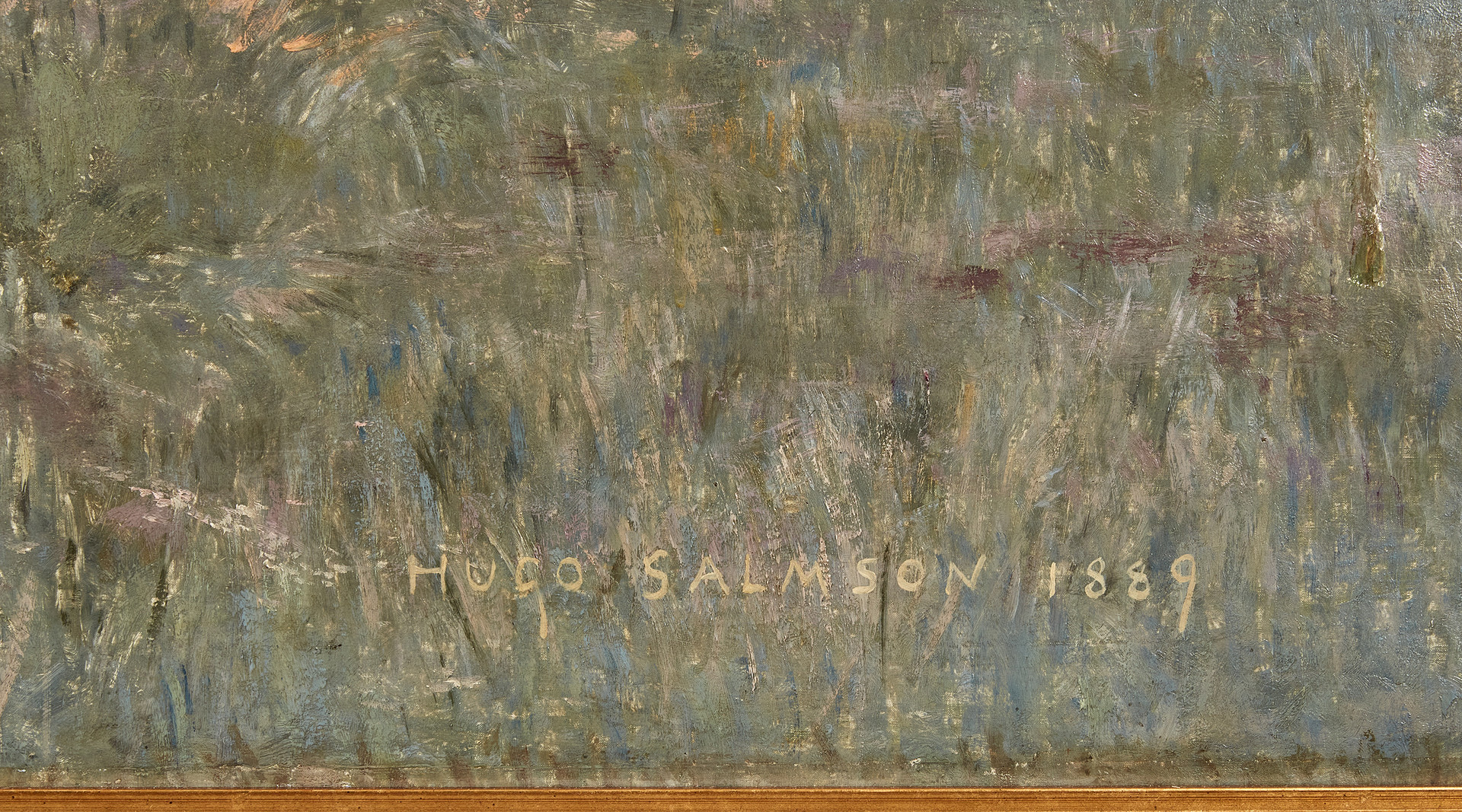 HUGO SALMSON (1843-1894). Vårens blommor.