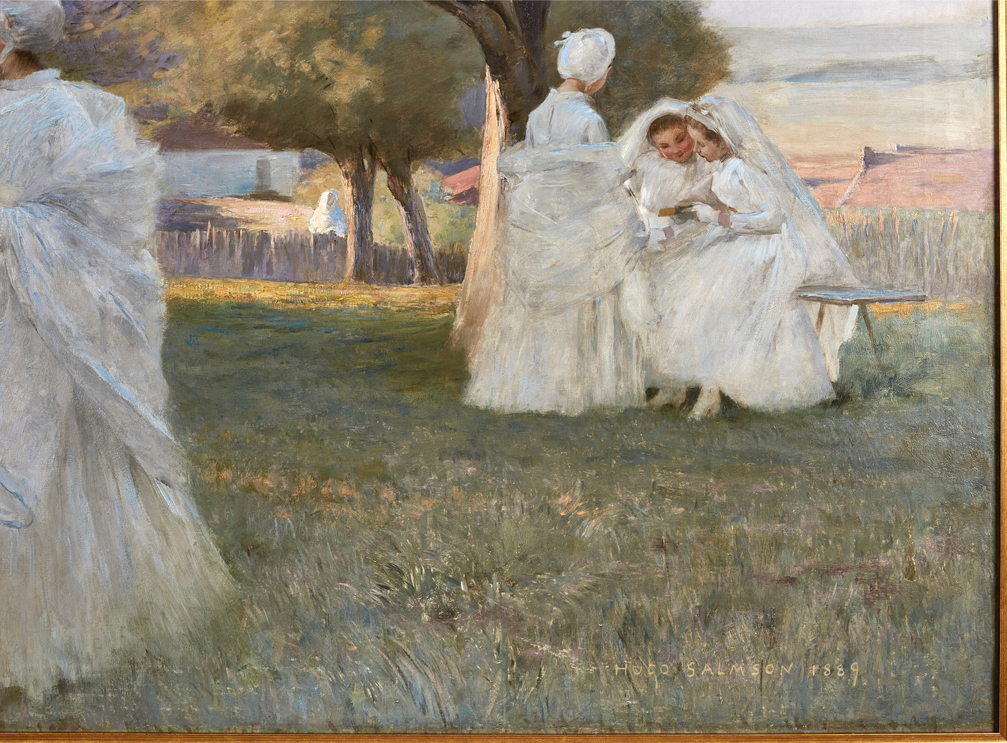 HUGO SALMSON (1843-1894). Vårens blommor.