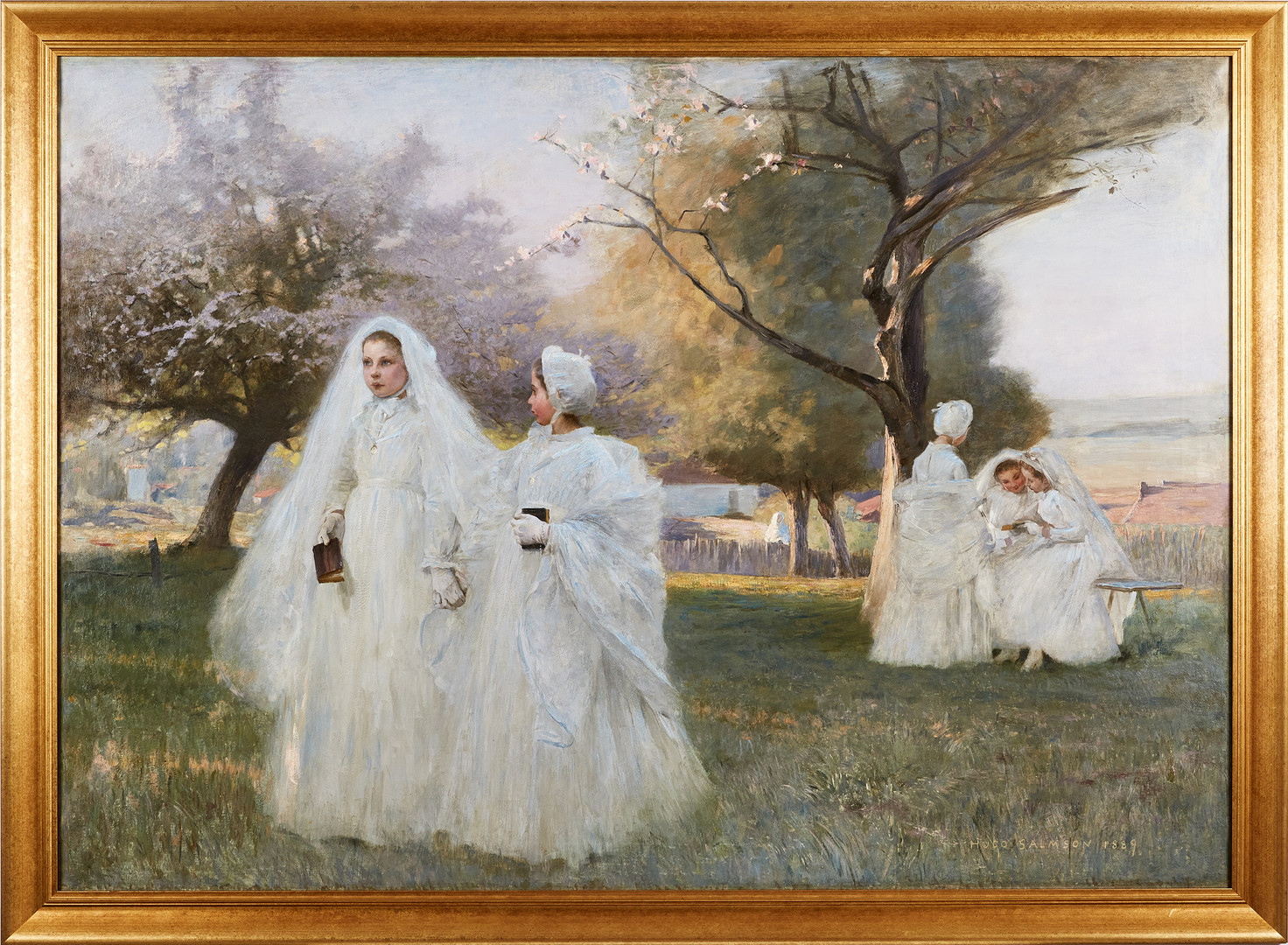 HUGO SALMSON (1843-1894). Vårens blommor.