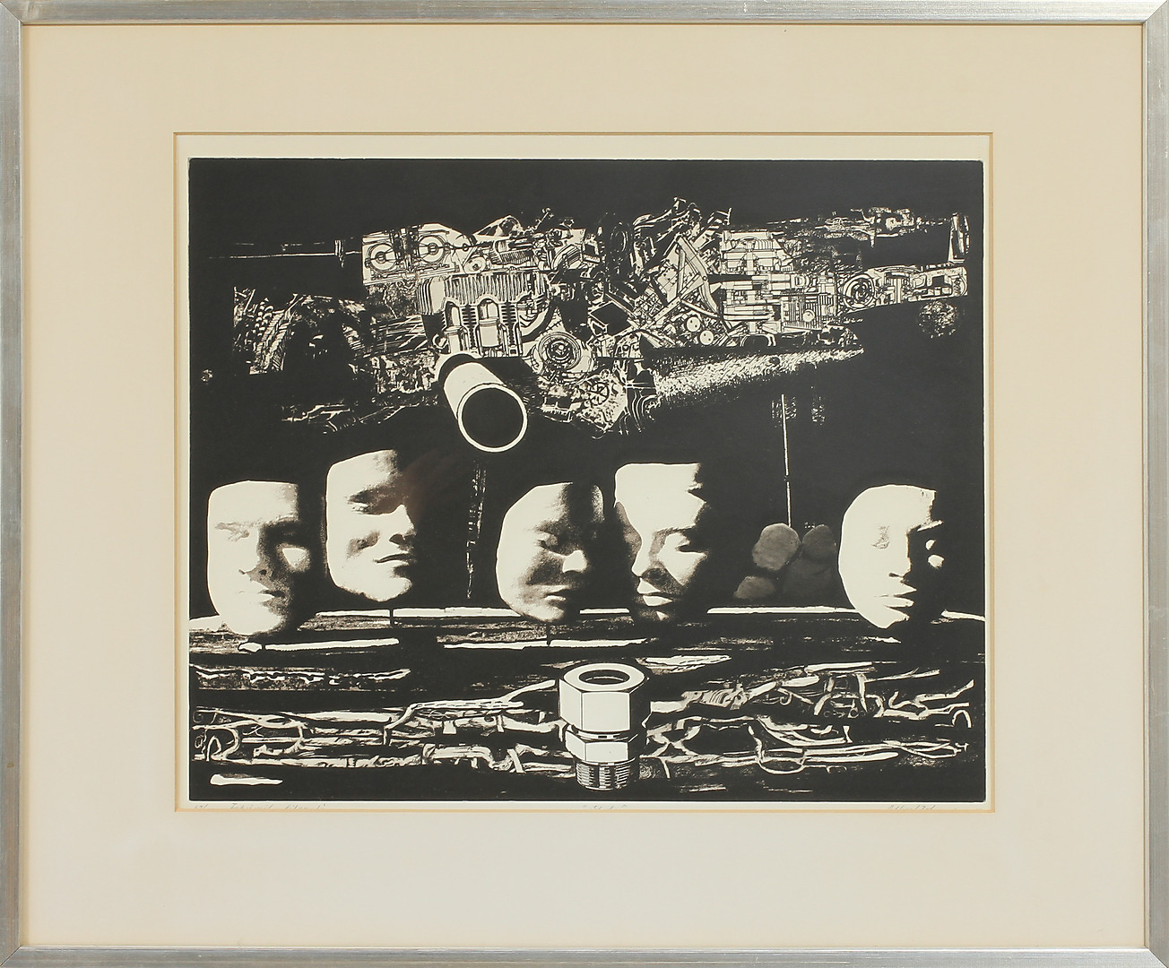 Images For 189978 ALBERT JOHANSSON Facsimile Lithograph Pillars 