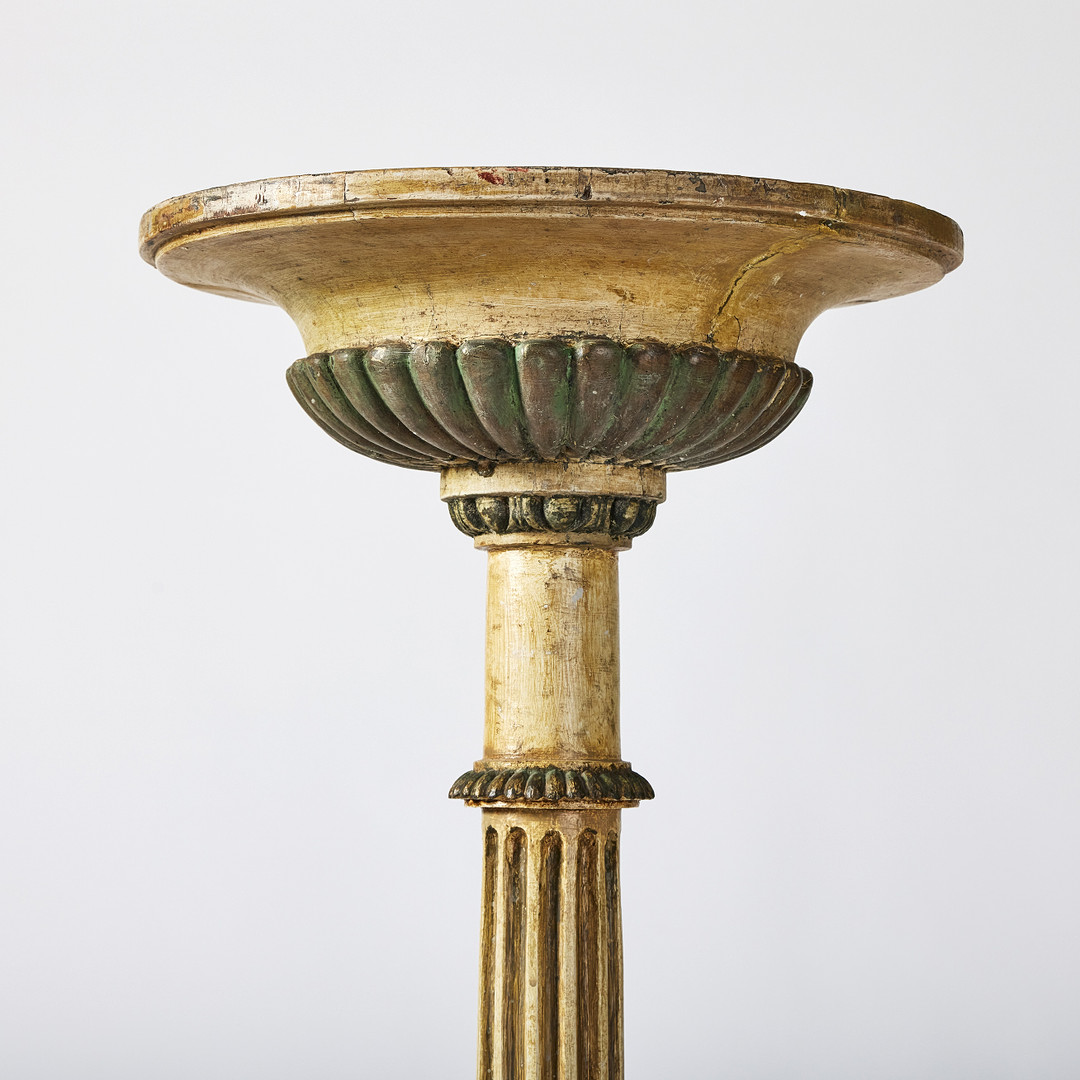 TORCHERER, ett par, sengustavianska stockholmsarbeten, Pehr Ljungs art.
