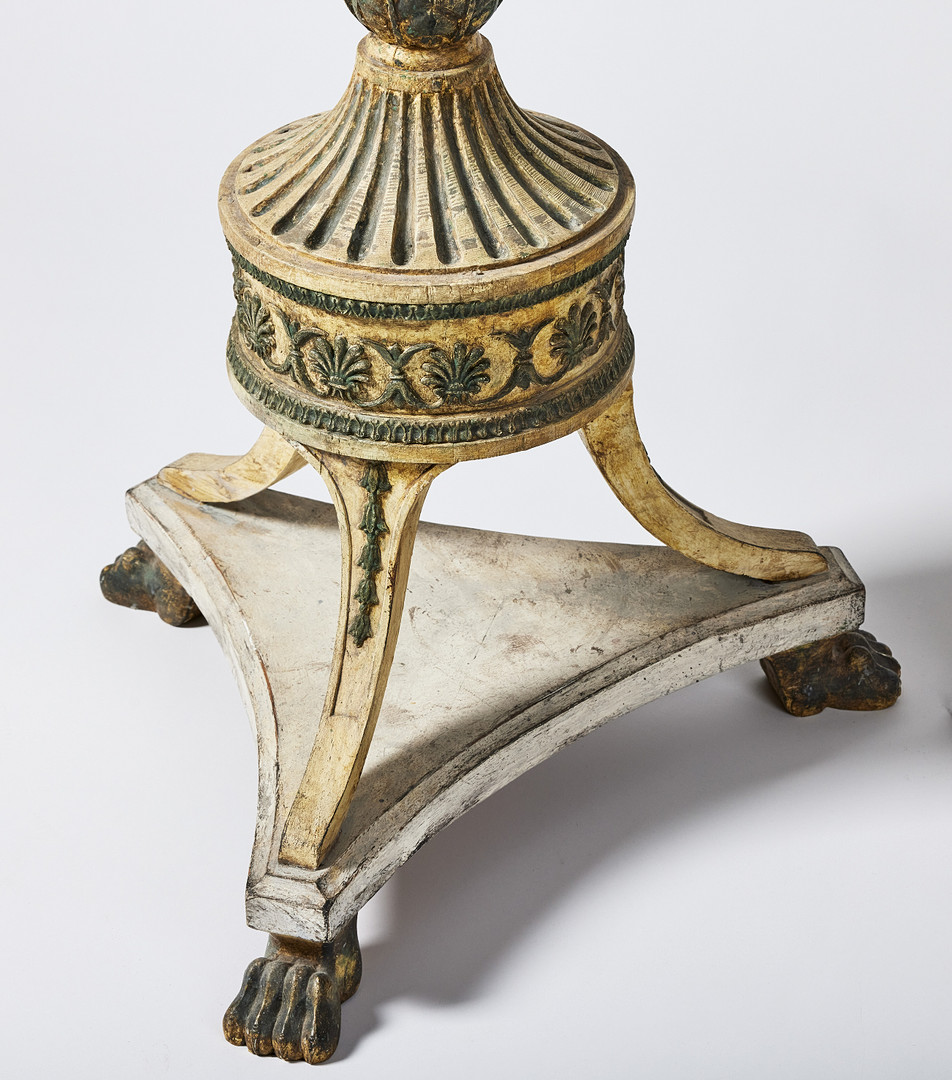TORCHERER, ett par, sengustavianska stockholmsarbeten, Pehr Ljungs art.