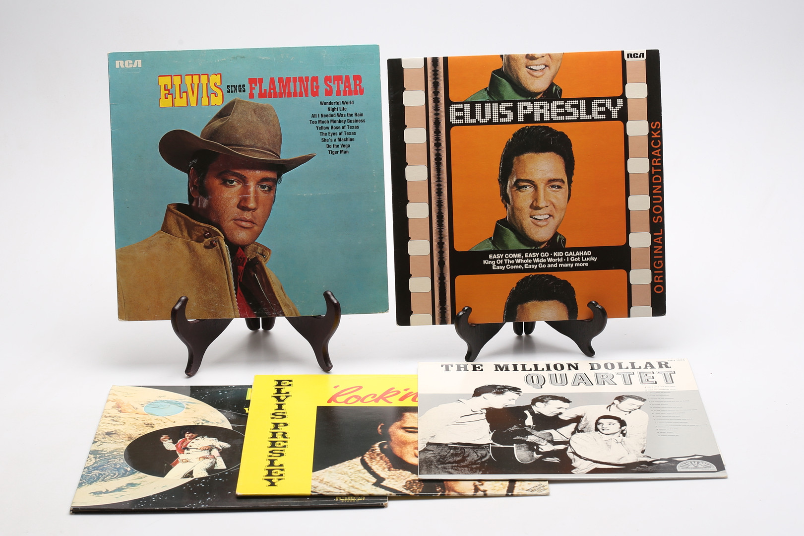 1970623 LP LEVYT JA LAATIKOT Elvis Presley Kuvat Auctionet