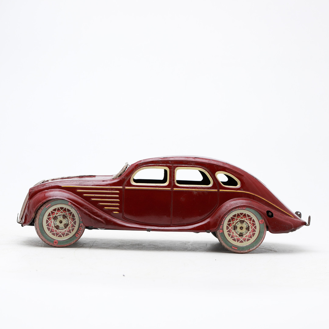 Images for 2075401. Spanish "Ballon Cord" windup car by Paya in