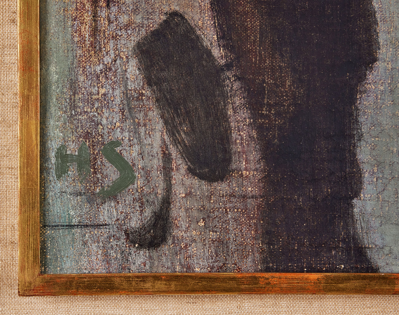 HELENE SCHJERFBECK. Spetssjalen, signerad, olja på duk.