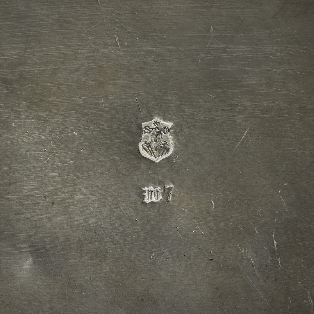 ESTRID ERICSON. Box, pewter, Schröder & Ohlson, Stockholm 1923.
