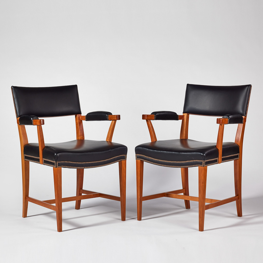 JOSEF FRANK. Armchairs, a pair, Svenskt Tenn.model 695.