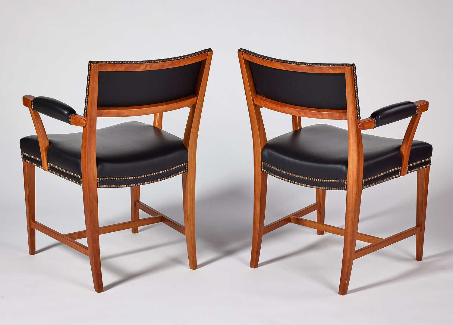 JOSEF FRANK. Armchairs, a pair, Svenskt Tenn.model 695.