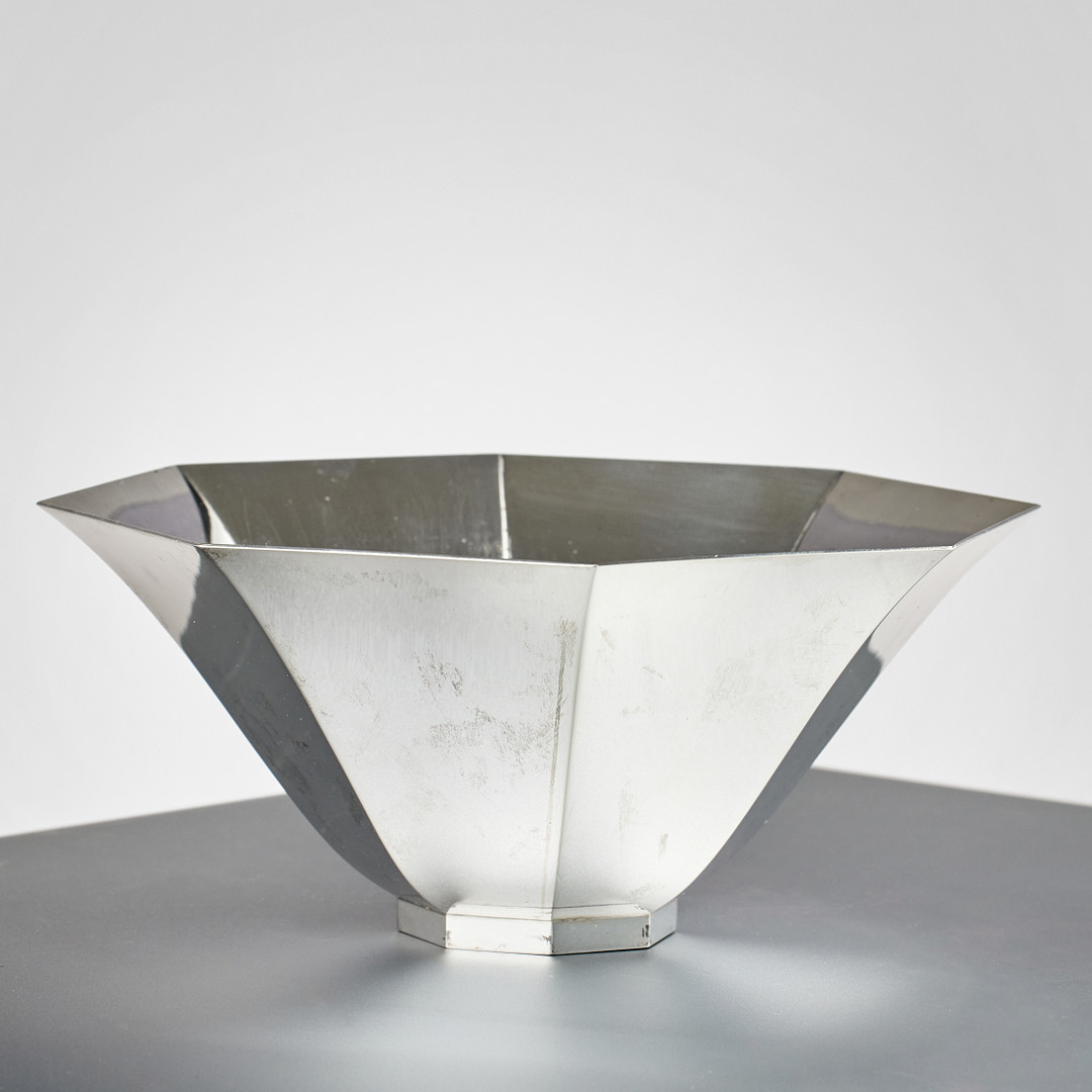 WIWEN NILSSON. A Swedish 20th century serling silver bowl, mark of Wiwen Nilsson, Lund 1944.