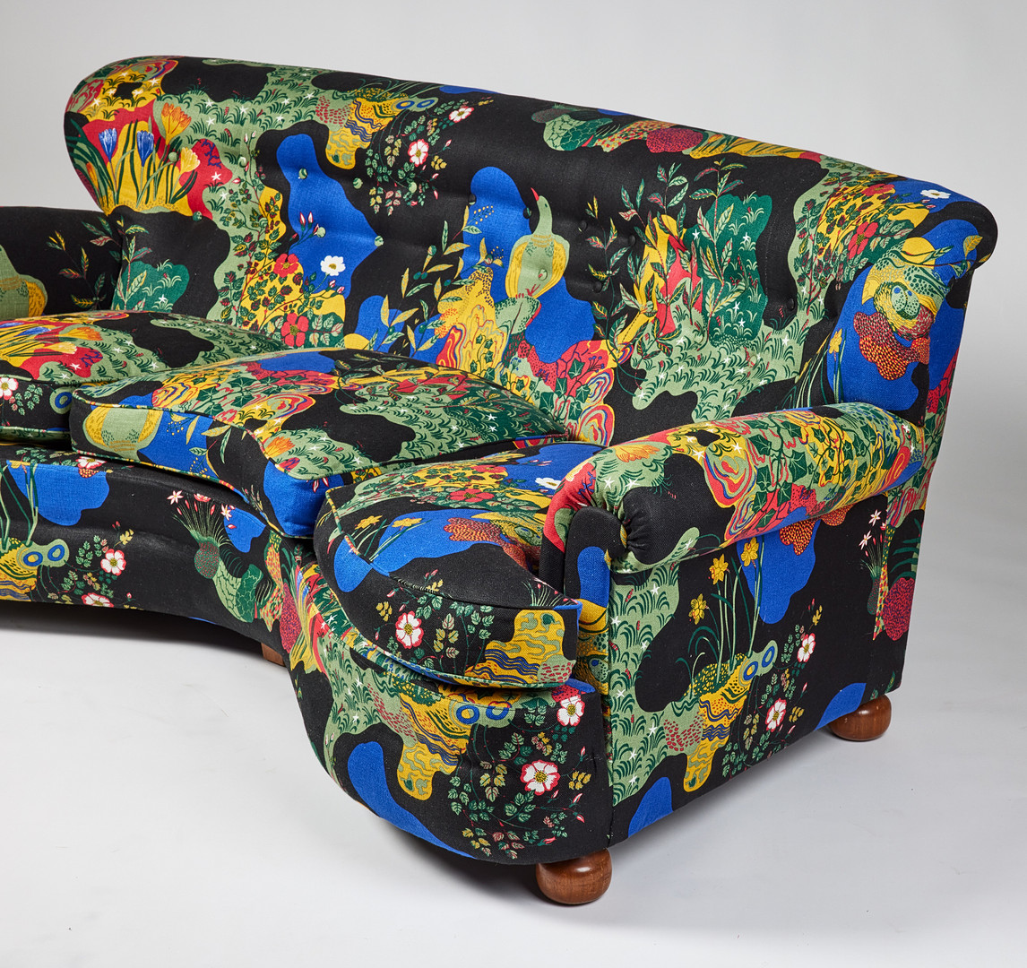 JOSEF FRANK. Sofa, Svenskt Tenn, model number 968.