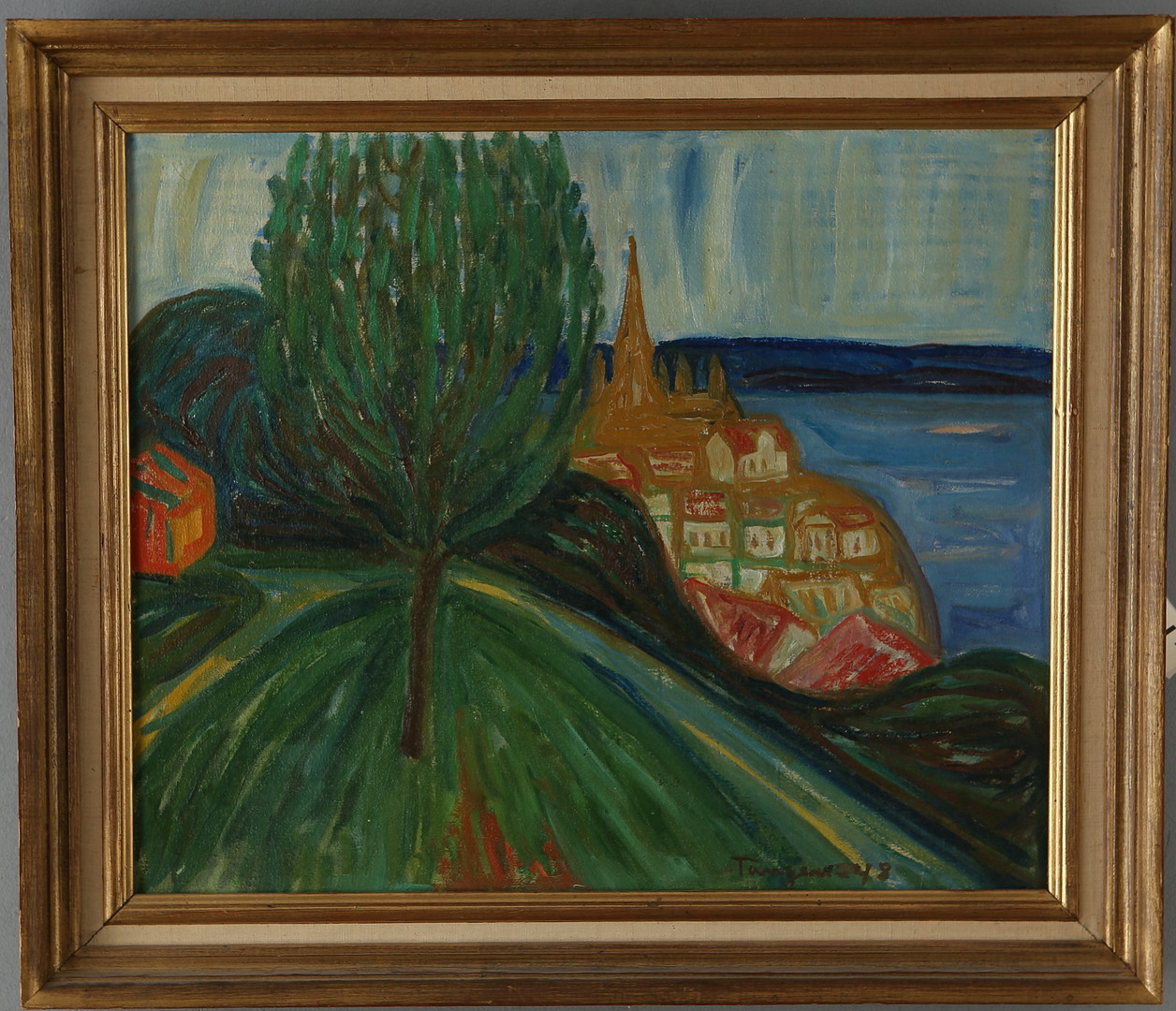 Images for 2212009 OLAF TANGEN (NORGE 1903 1997) quot Summer evening in