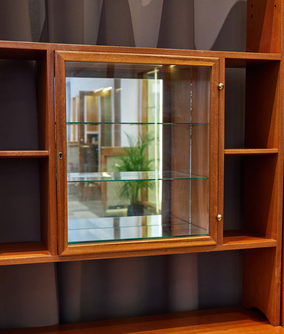 JOSEF FRANK. Bookcase, 3 parts, Svenskt Tenn, model 2112.