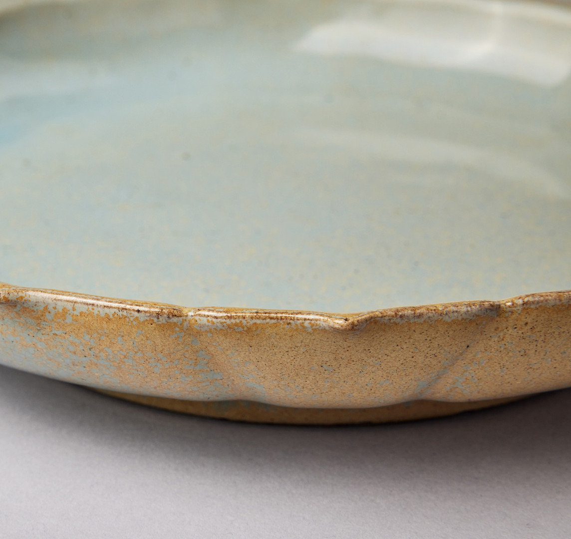 AN OUTSTANDING JUNYAO 'LOTUS' DISH.