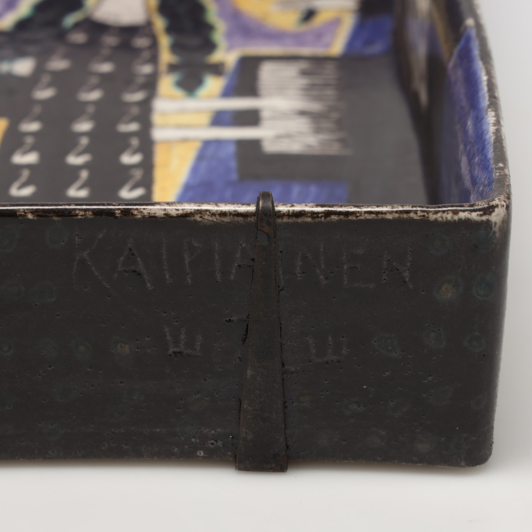 BIRGER KAIPIAINEN. Väggfat, Rörstrand.