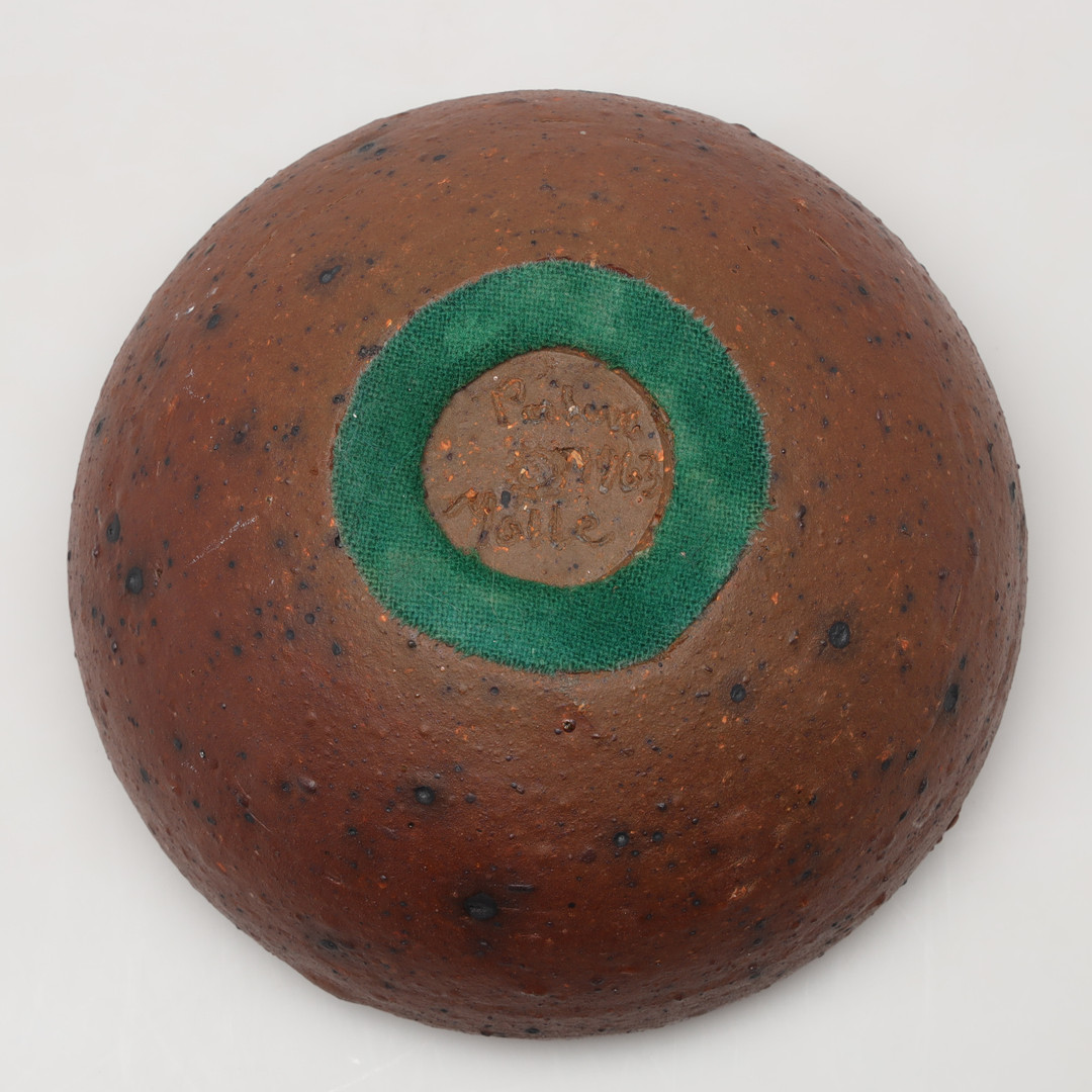ROLF PALM. Skål, egen studio, Mölle 1963.