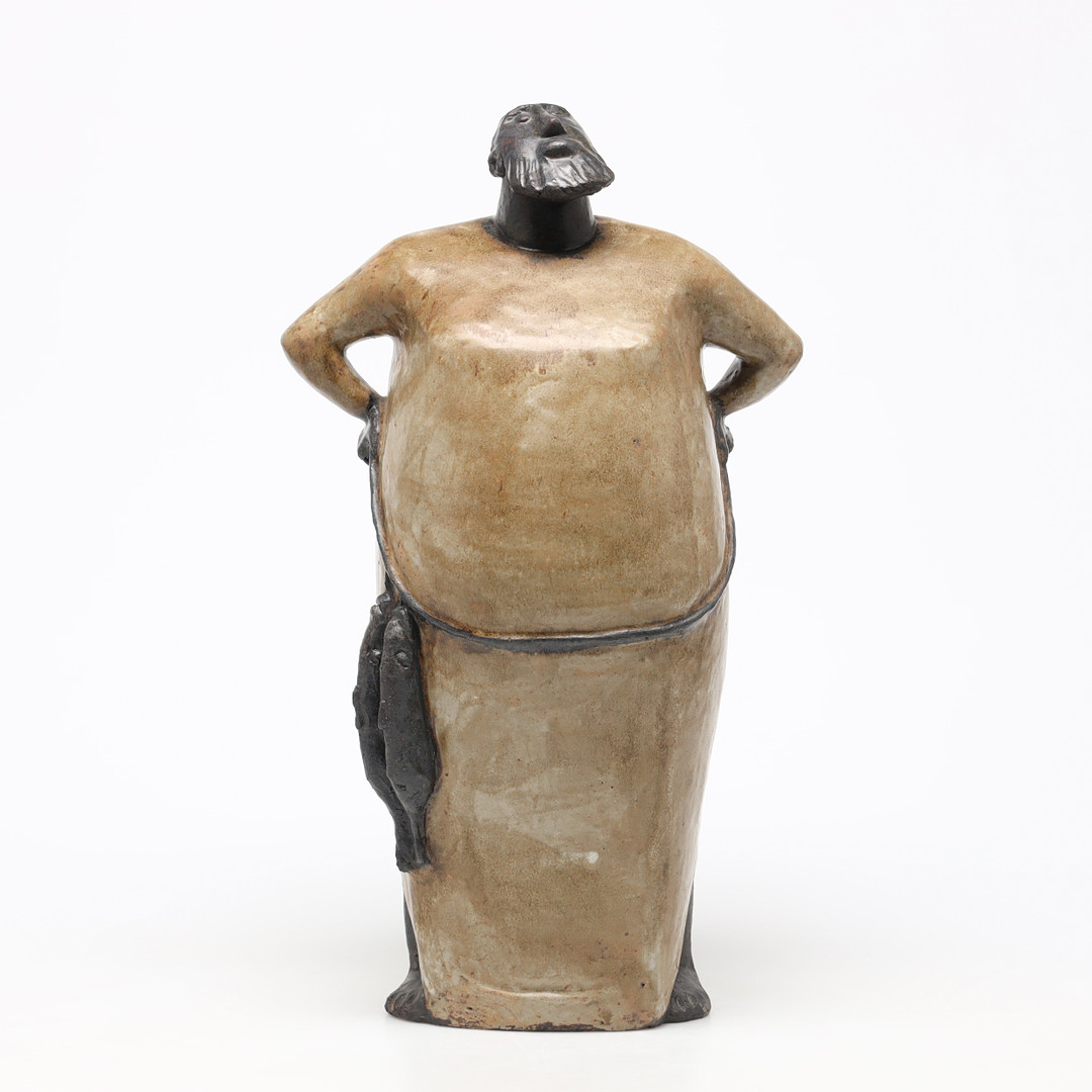 ÅKE HOLM. Skulptur, Petrus Fiskaren.