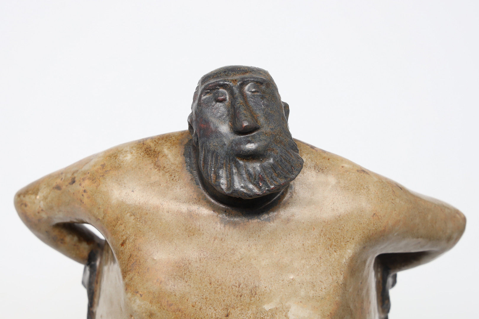 ÅKE HOLM. Skulptur, Petrus Fiskaren.