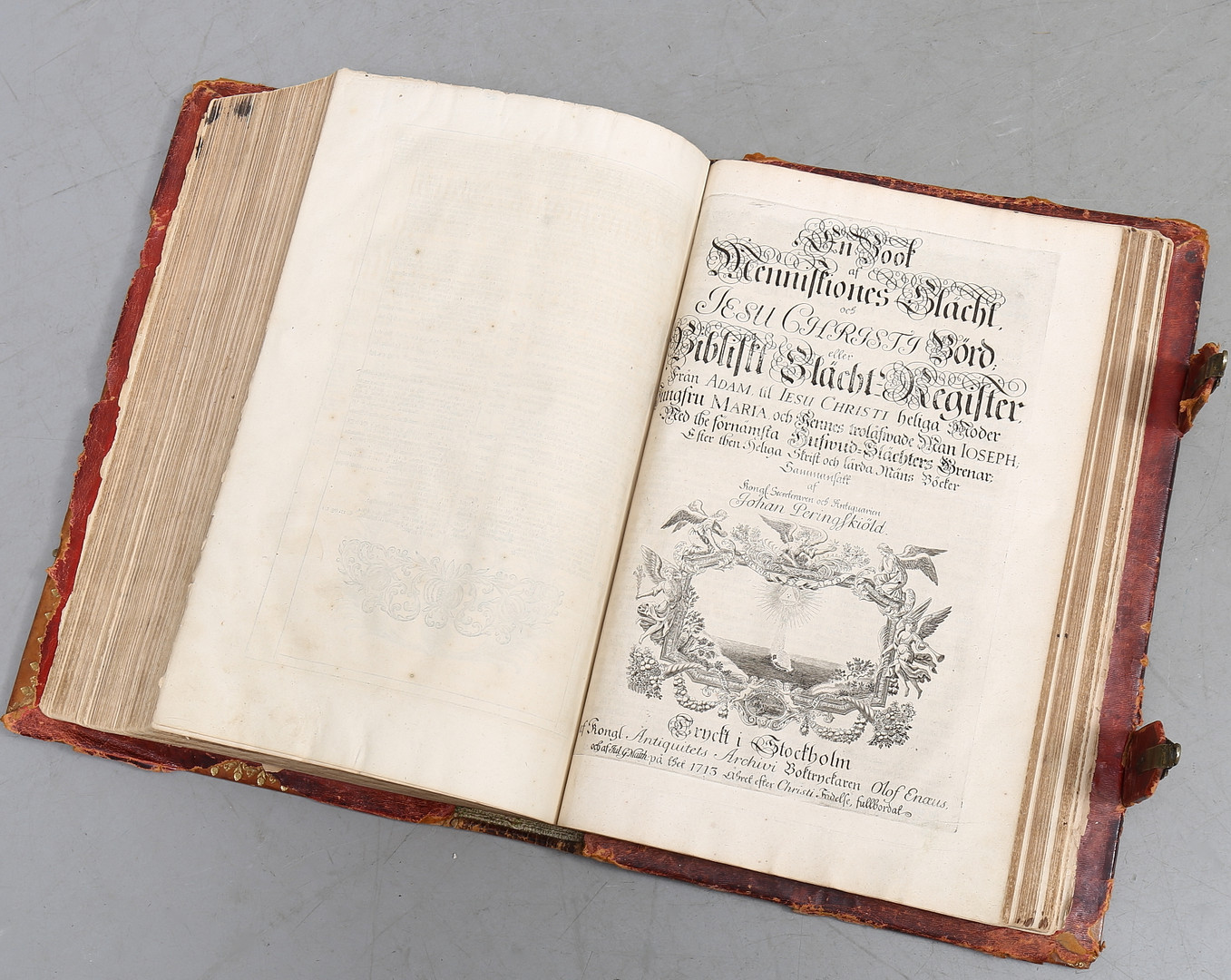 Bilder för 2414891. KARL XIIs BIBEL, Stockholm 1703.