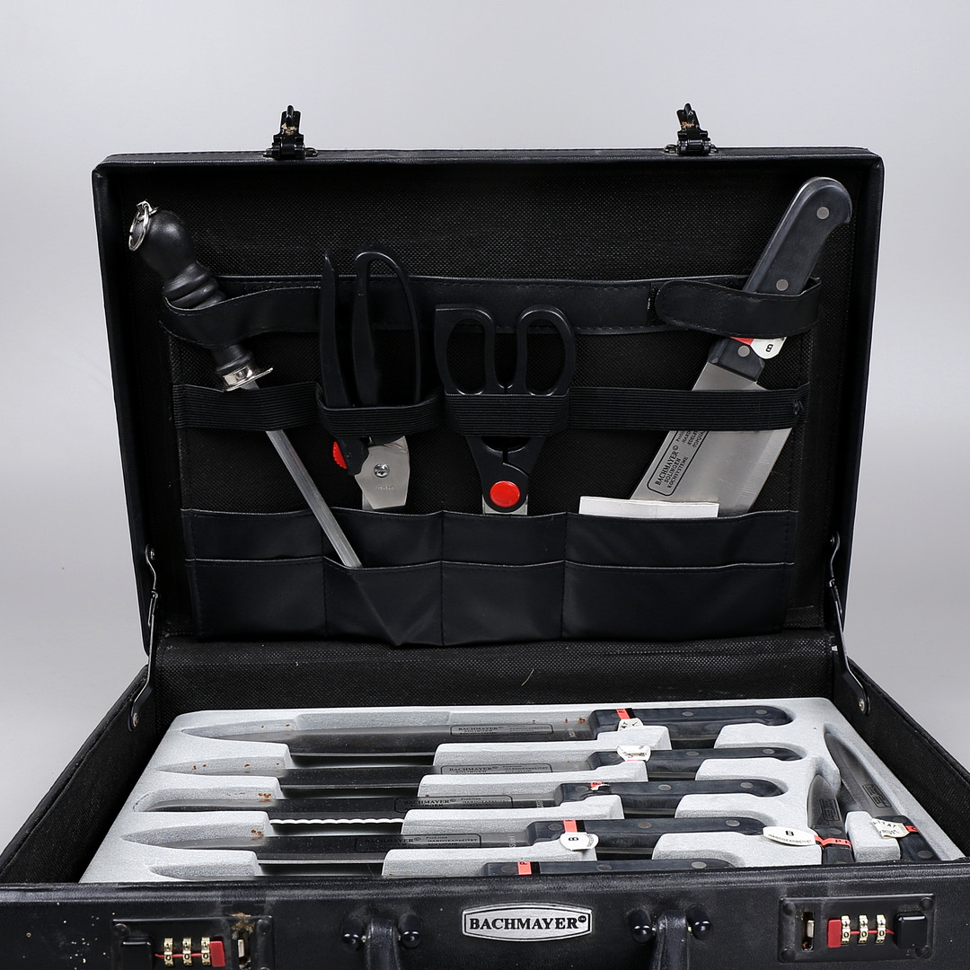 Images for 2435869. Case with KNIFE SET, Bachmayer, Solingen.