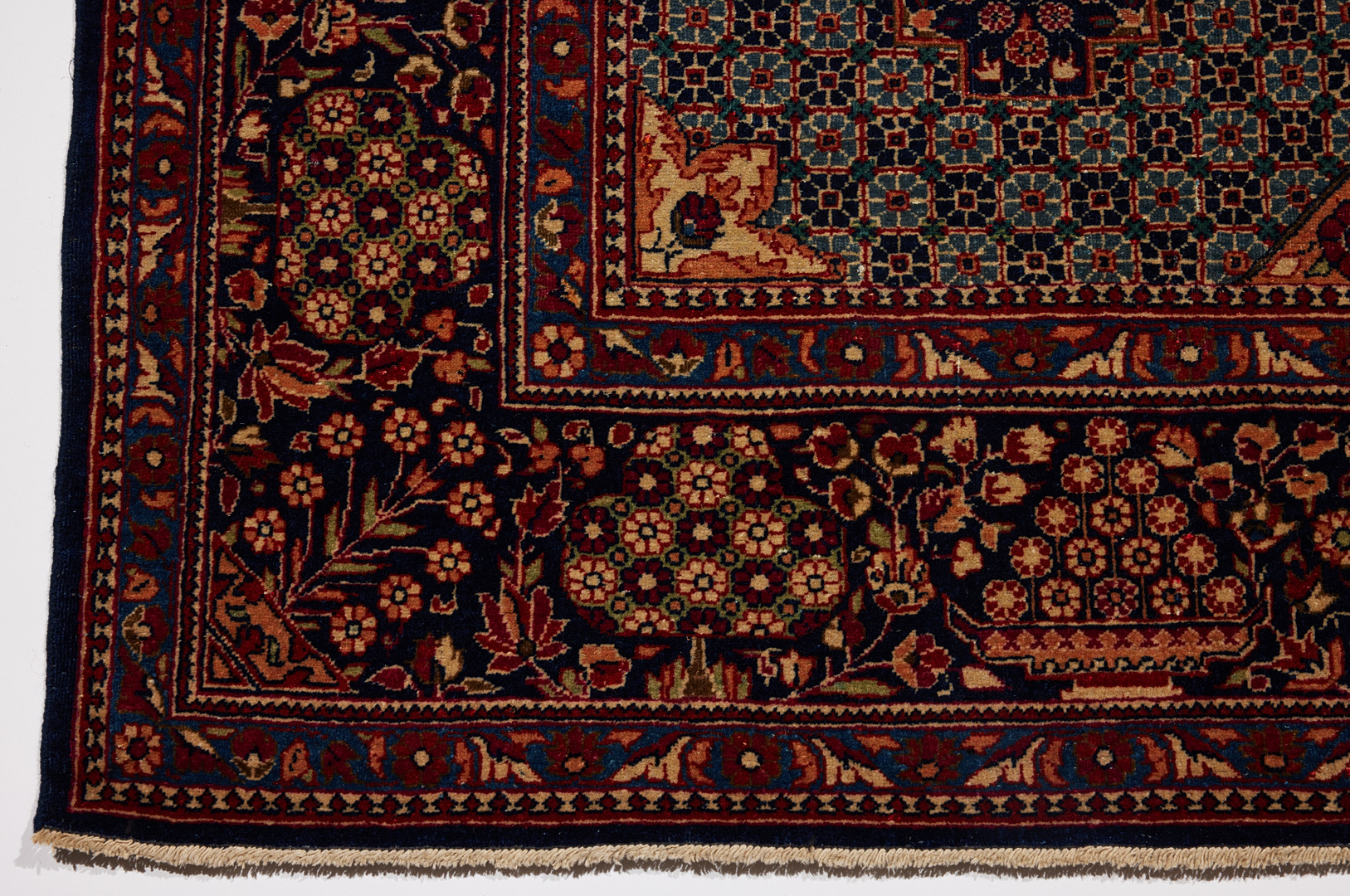 ORIENTMATTA, Kashan, semiantik 1920-30-tal, 208 x 140 cm.
