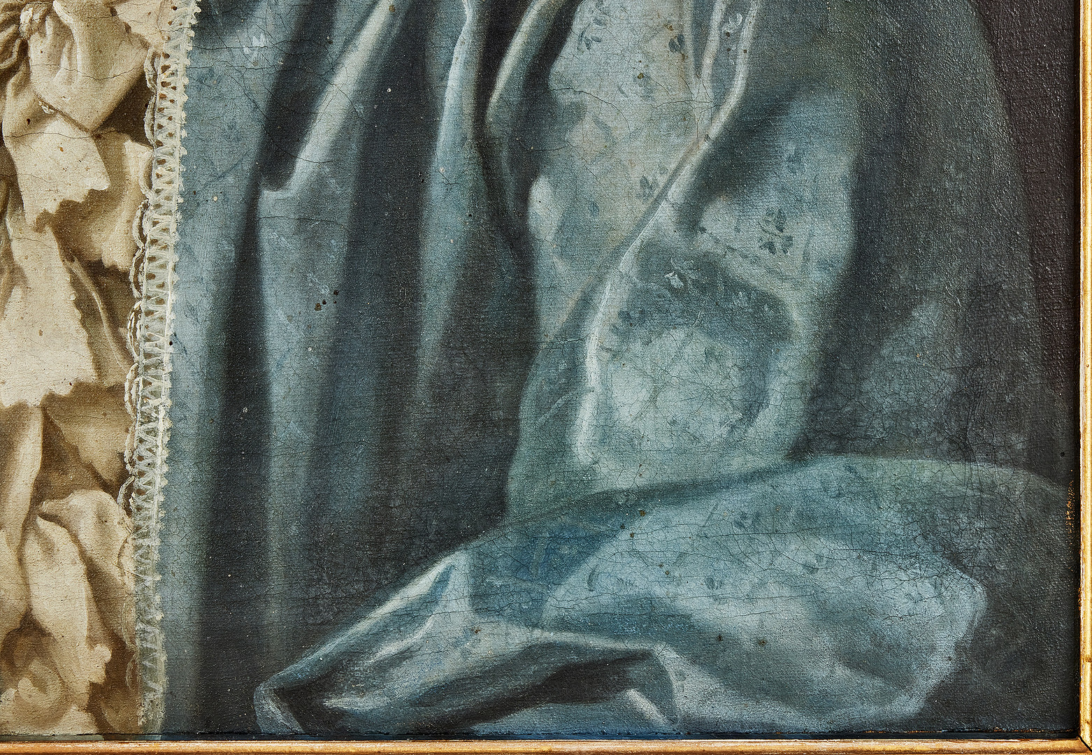 JONAS HOFFMAN (1726-1780). Ett par porträtt av borgmästare, rådman Kniper och hans fru, född Claesson, signerade och daterade Hoffman 1772, olja på duk.