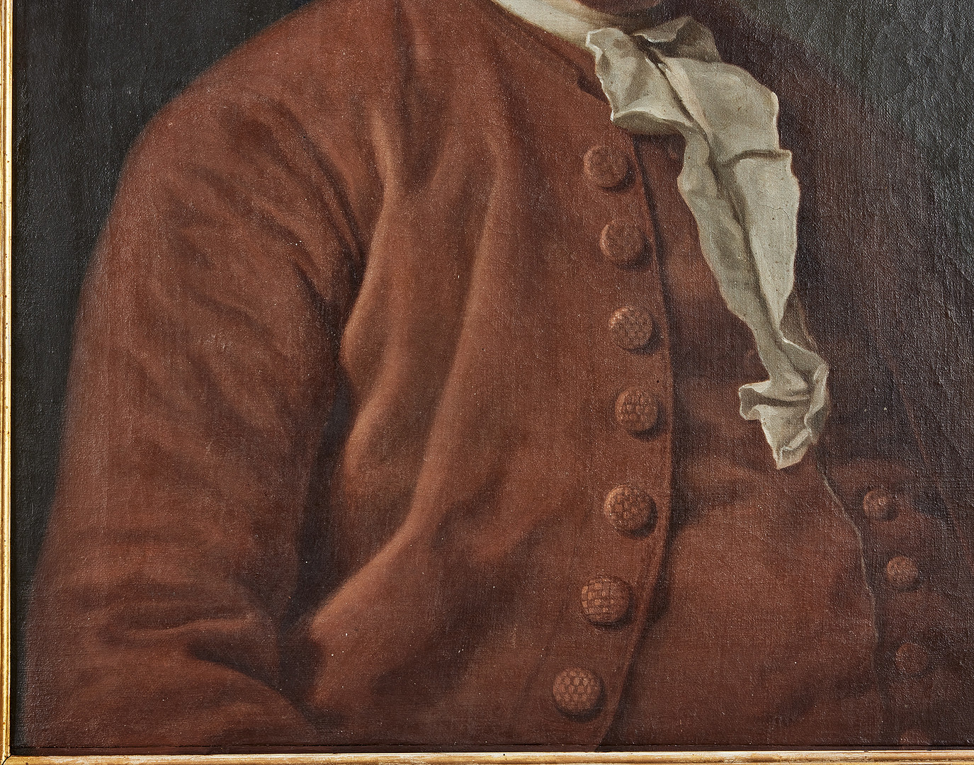 JONAS HOFFMAN (1726-1780). Ett par porträtt av borgmästare, rådman Kniper och hans fru, född Claesson, signerade och daterade Hoffman 1772, olja på duk.