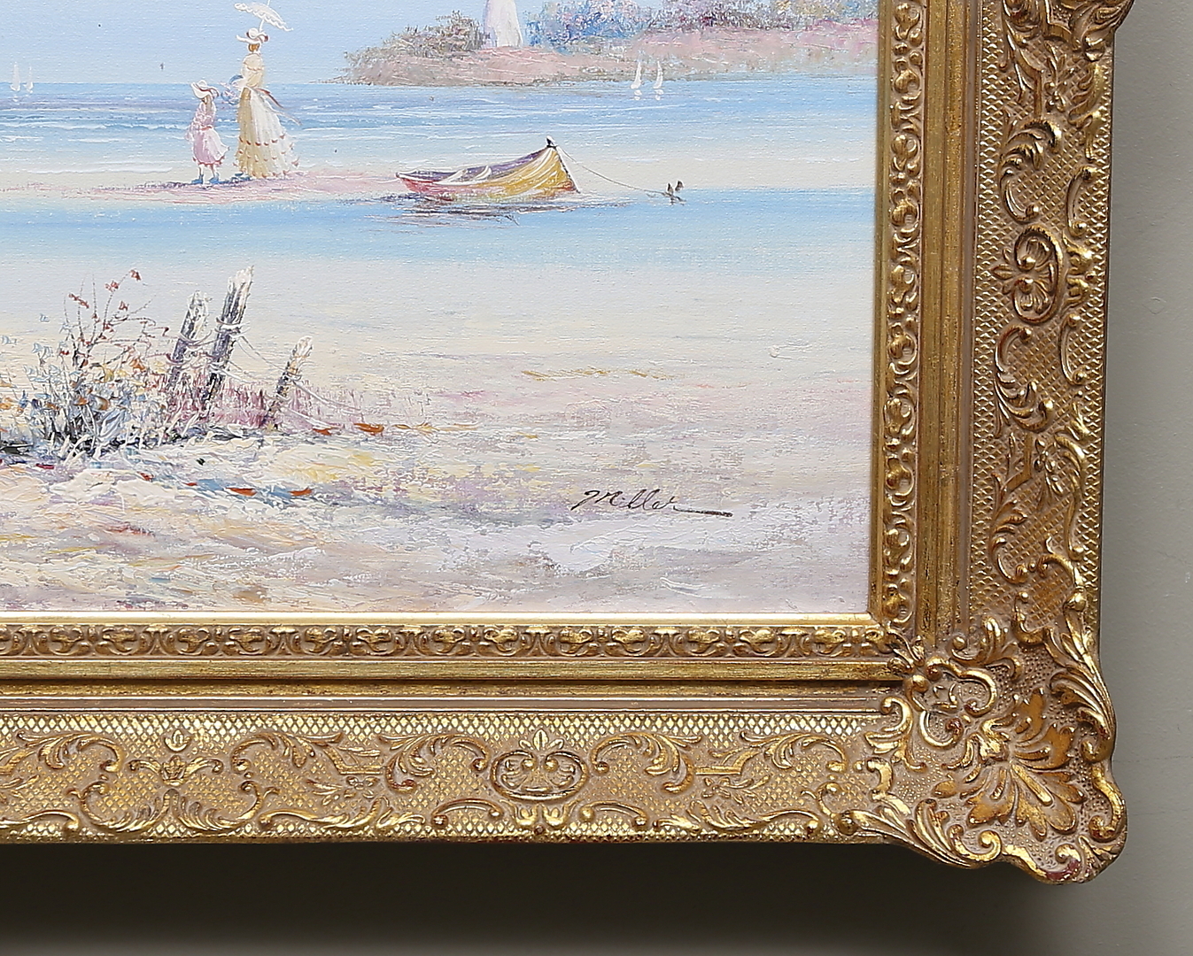 Images for 258796. Unknown artist. Oil on canvas, Signed Miller