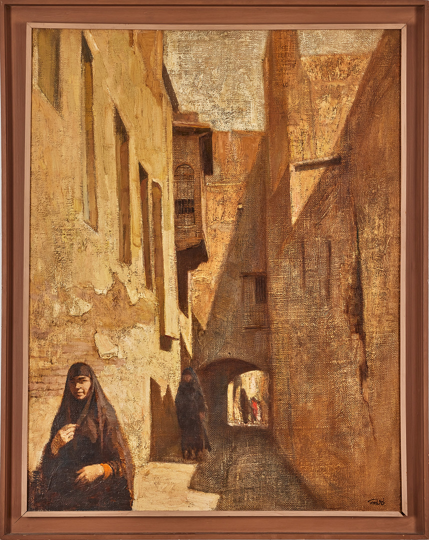 FAIK HASSAN (IRAK, 1914-1992, FAEQ HASSAN FAIQ HASSAN, FAYIQ HASSAN). Gatumotiv.