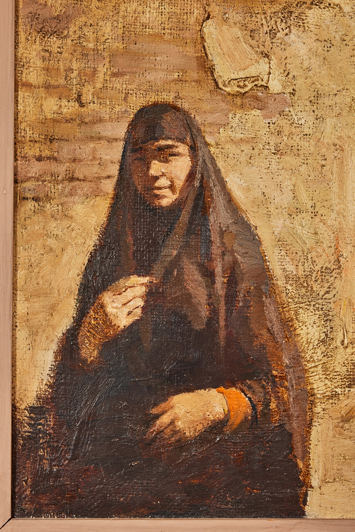 FAIK HASSAN (IRAK, 1914-1992, FAEQ HASSAN FAIQ HASSAN, FAYIQ HASSAN). Gatumotiv.