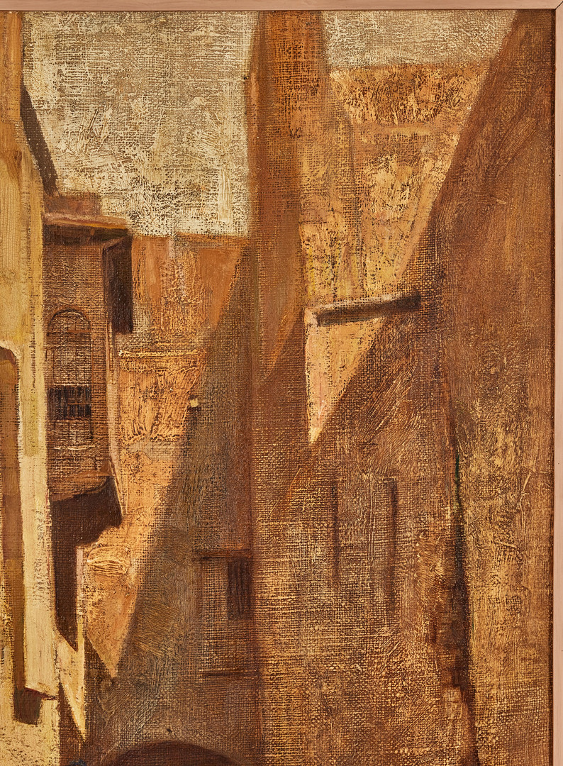 FAIK HASSAN (IRAK, 1914-1992, FAEQ HASSAN FAIQ HASSAN, FAYIQ HASSAN). Gatumotiv.