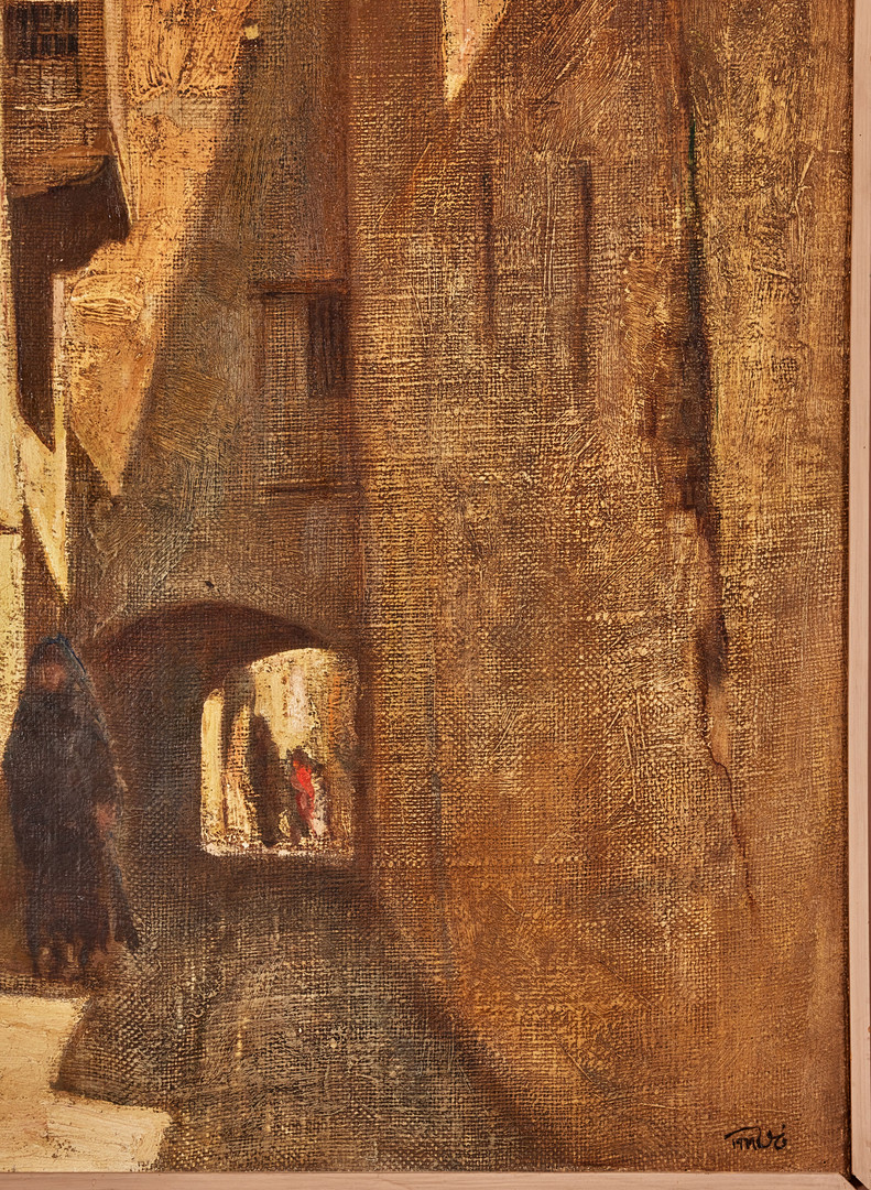 FAIK HASSAN (IRAK, 1914-1992, FAEQ HASSAN FAIQ HASSAN, FAYIQ HASSAN). Gatumotiv.