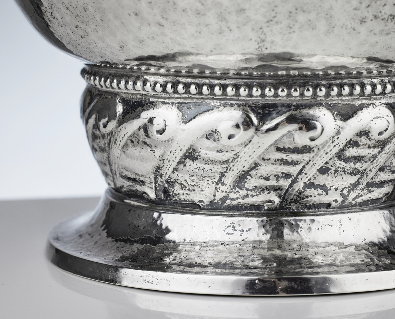 KARL ANDERSON. Skål, silver, Stockholm 1918. Jugend.
