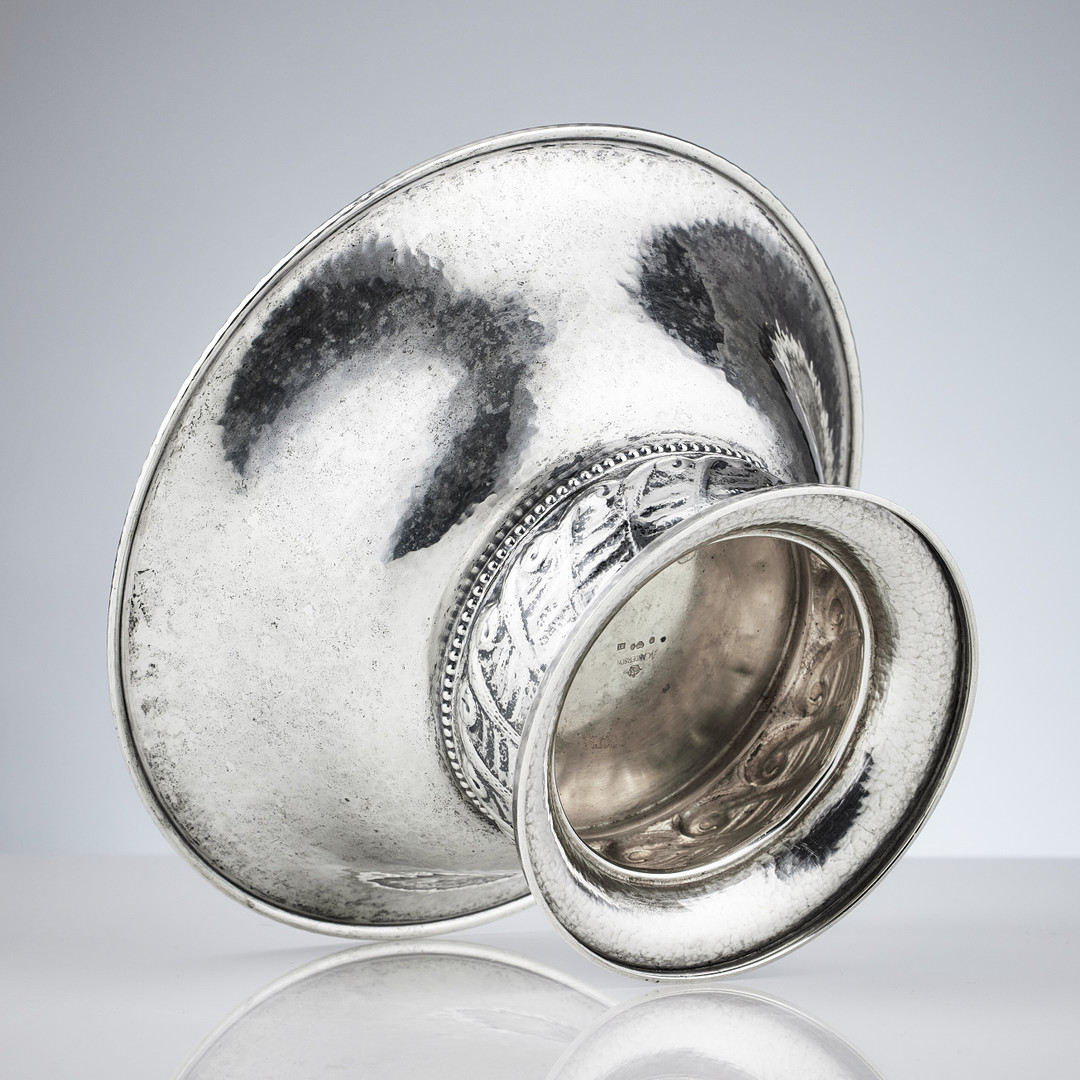KARL ANDERSON. Skål, silver, Stockholm 1918. Jugend.