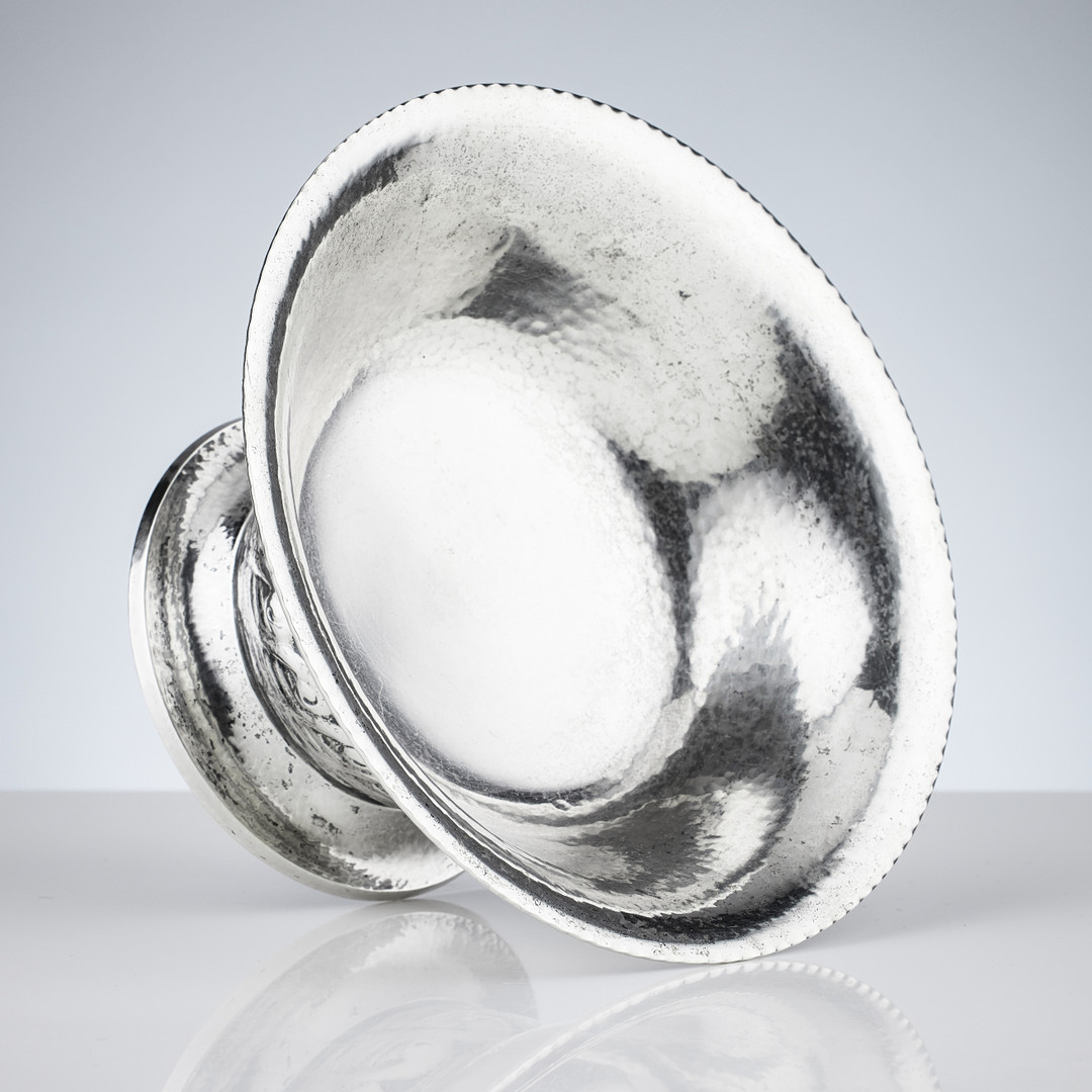 KARL ANDERSON. Skål, silver, Stockholm 1918. Jugend.