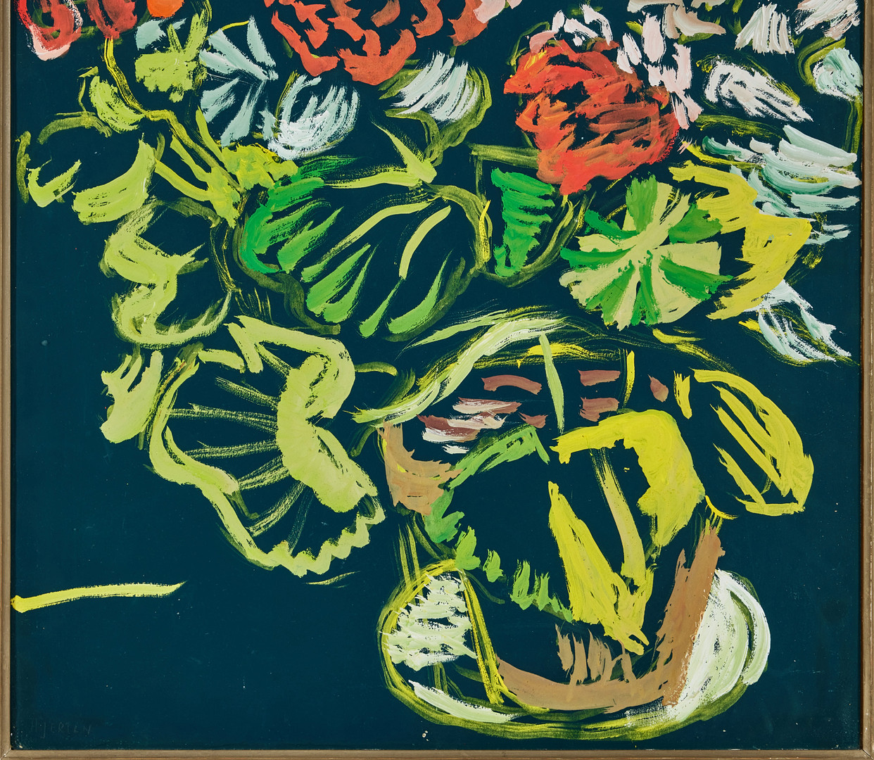 SIGRID HJERTÉN. Pelargoner.