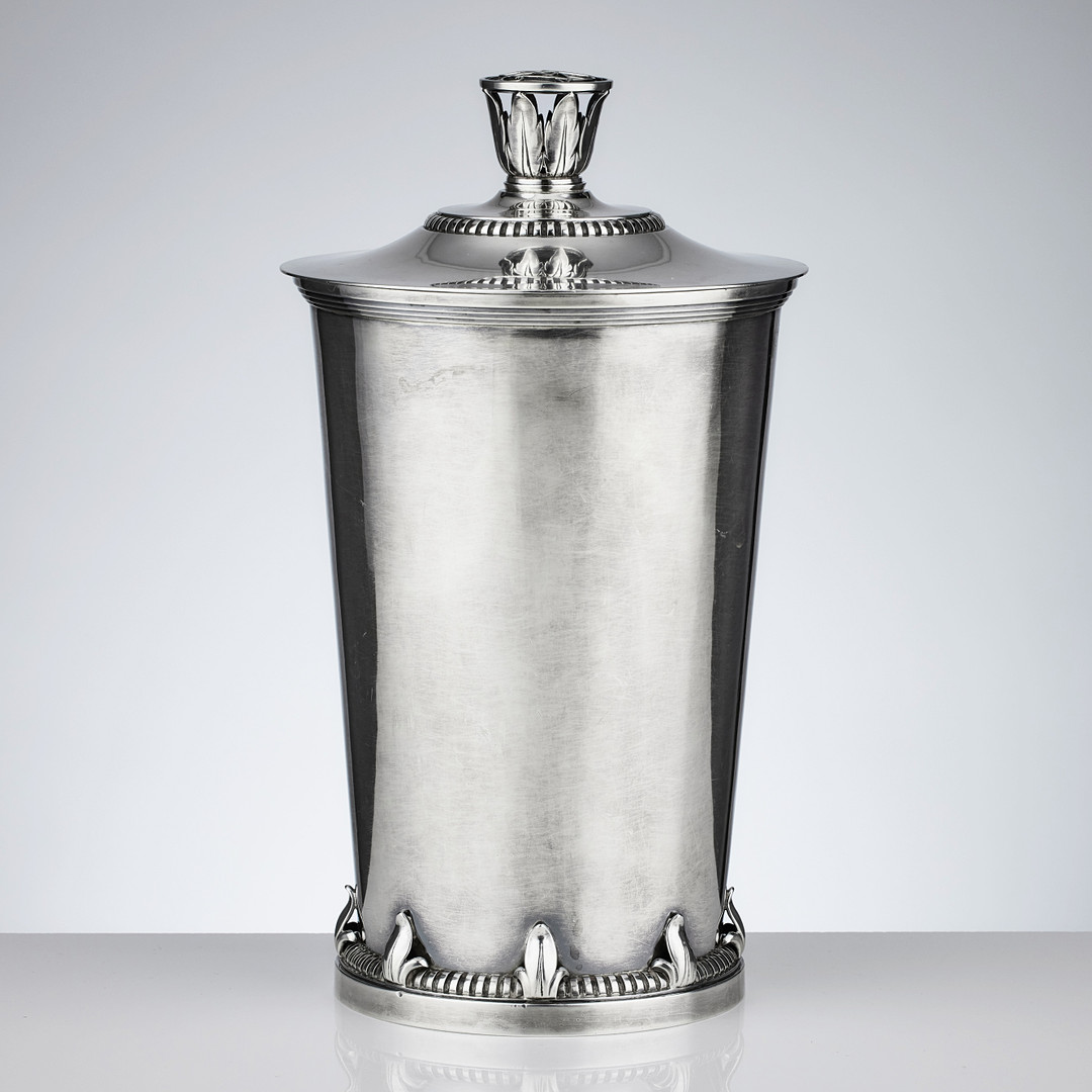 ATELIER BORGILA. Lockpokal, sterlingsilver, Stockholm 1938.