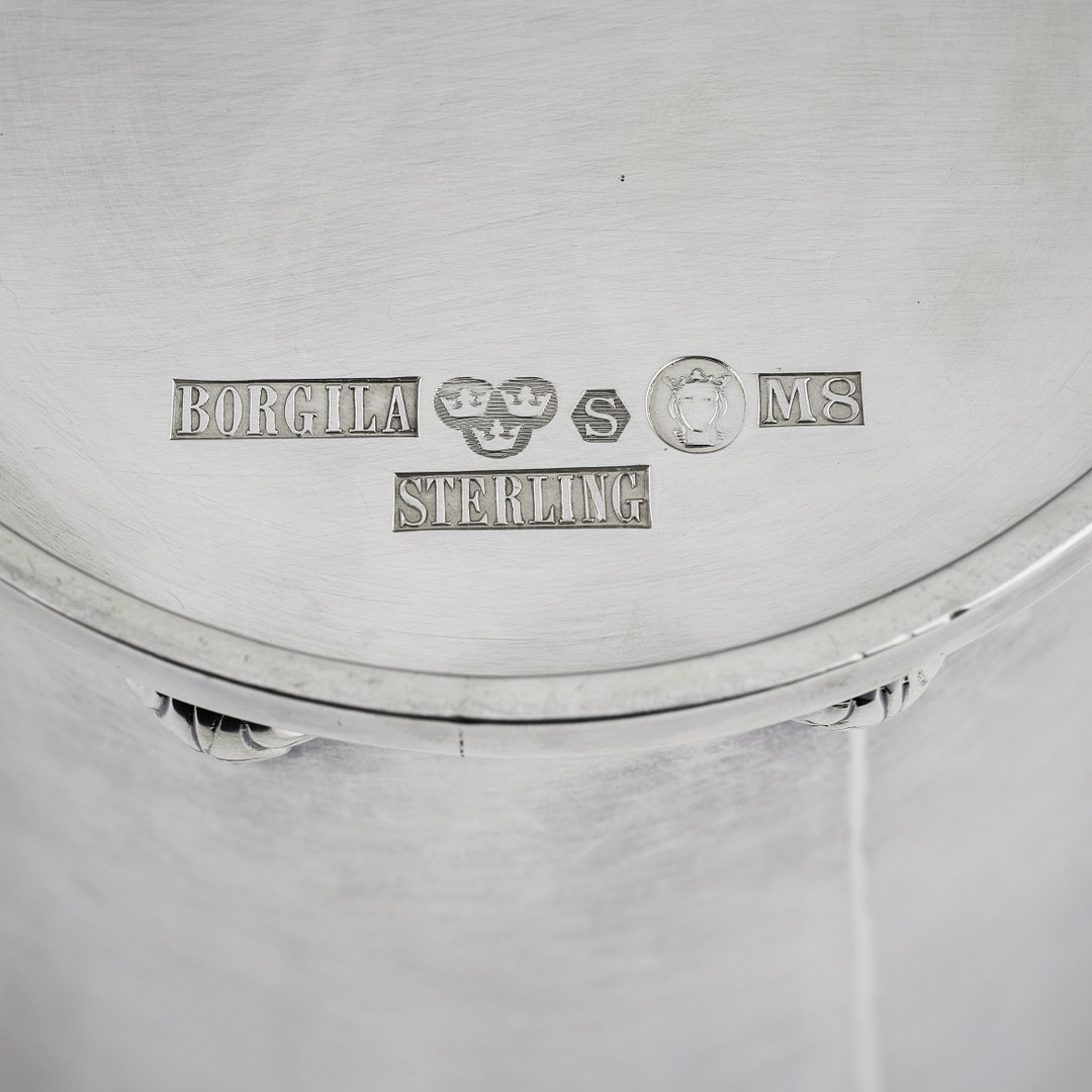 ATELIER BORGILA. Lockpokal, sterlingsilver, Stockholm 1938.