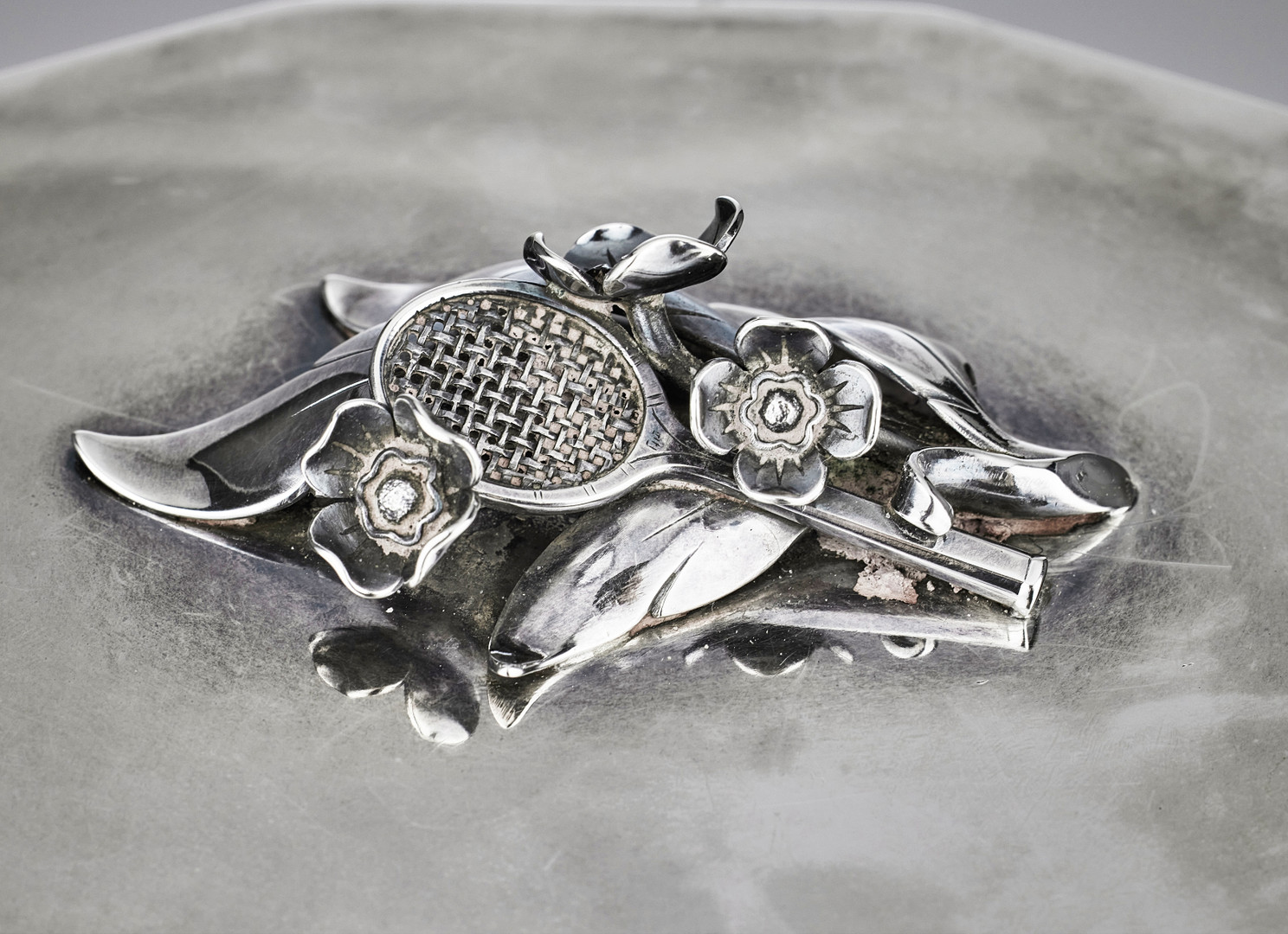 ATELIER BORGILA. Smyckesskrin, sterlingsilver, Stockholm 1932.