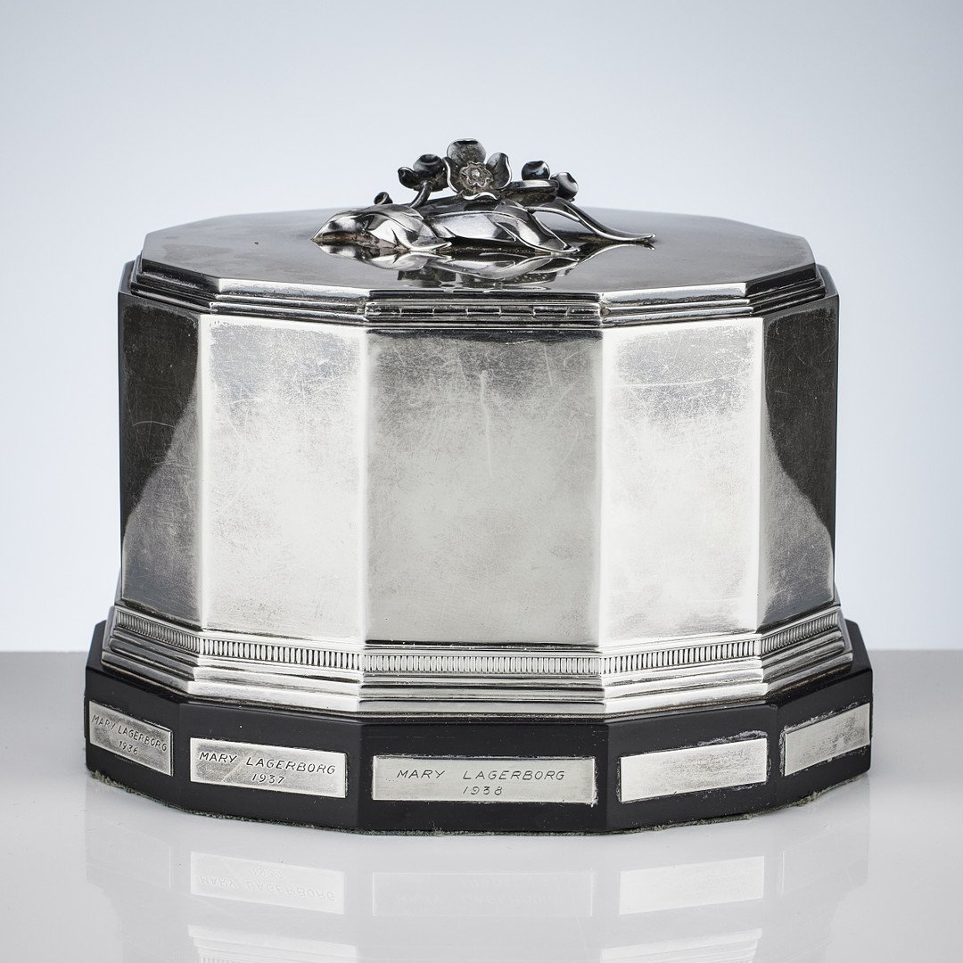 ATELIER BORGILA. Smyckesskrin, sterlingsilver, Stockholm 1932.