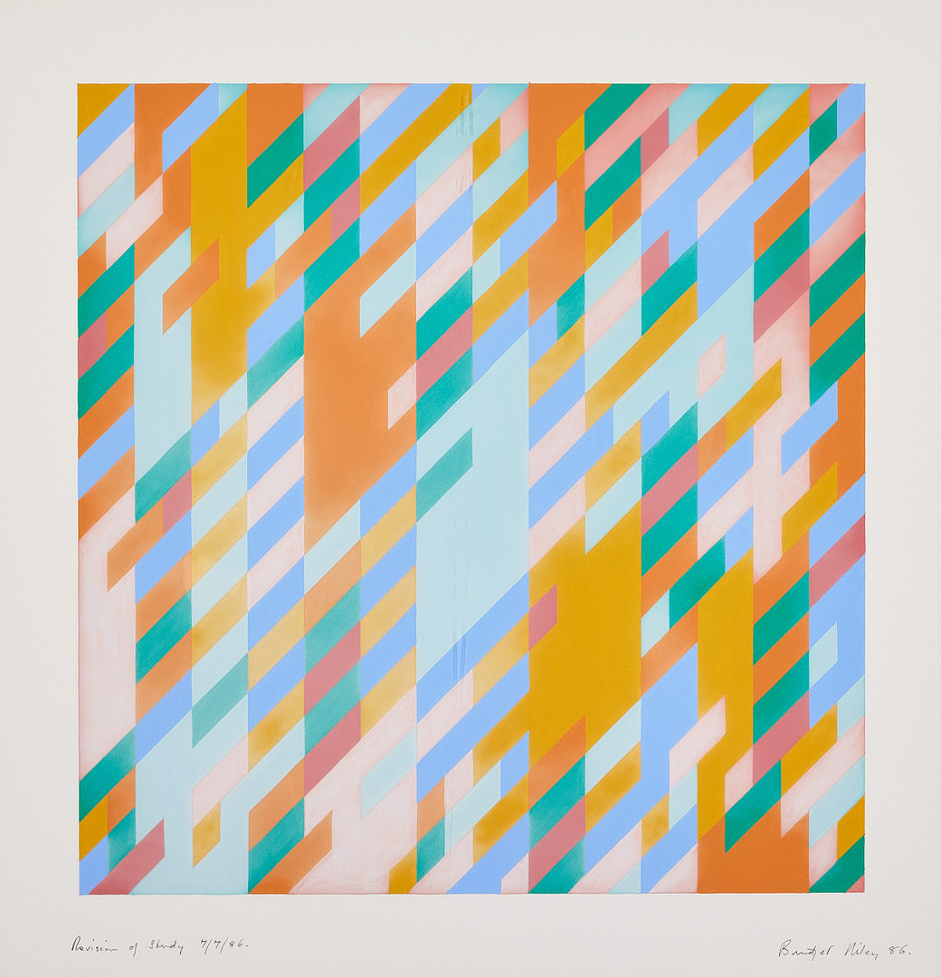 BRIDGET RILEY (STORBRITANNIEN, FÖDD 1931). 