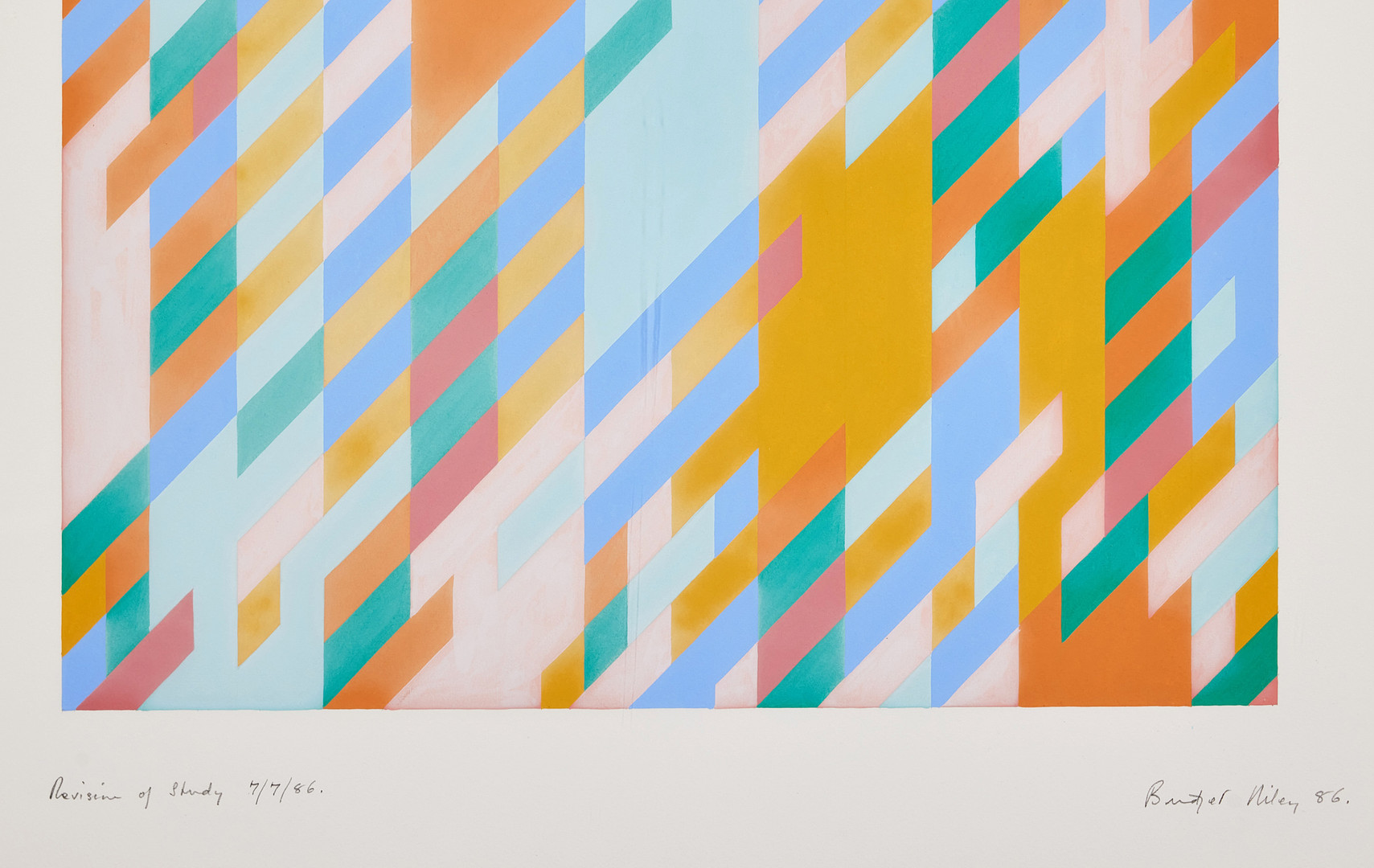 BRIDGET RILEY (STORBRITANNIEN, FÖDD 1931). 