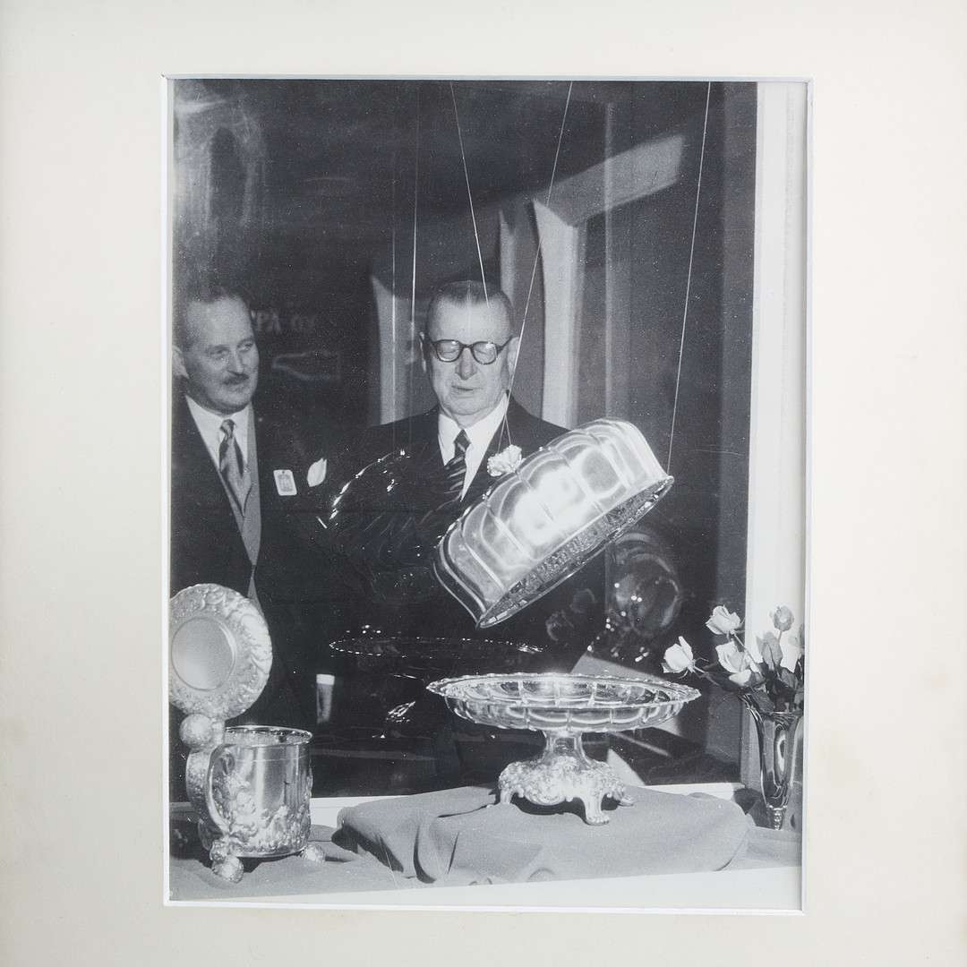KAKFAT MED KUPA, silver, Kultakeskus, Åbo 1950.