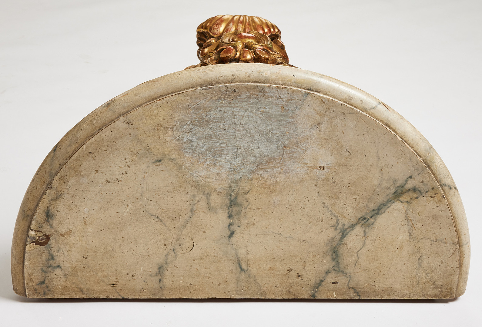 KONSOLBORD, rokokostil, 1800-tal, träskuren dekor, förgyllt.