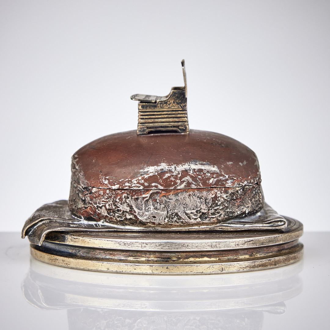 FIRMA SAZIKOV. Saltkar, silver, Moskva 1861-1862. Hovleverantörsmärke.