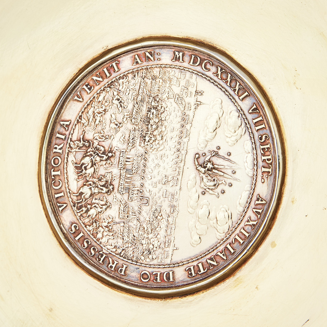 KARSTEN FEDDER D.Ä. Dryckeskanna, silver, (verksam i Visby -1686-1706). Barock.